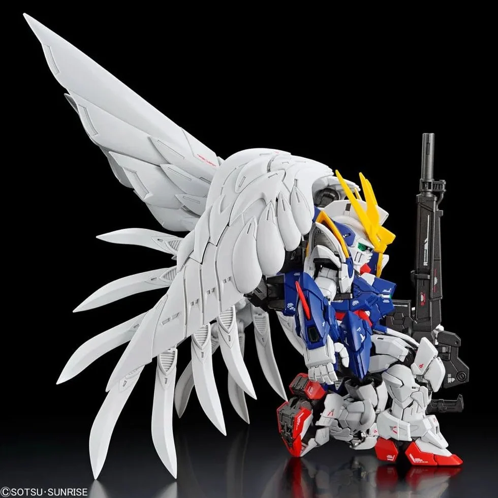 BANDAI SPIRITS MGSD Mobile Suit Gundam W Endless Waltz Wing Gundam Zero EW Modello in plastica codificata a colori