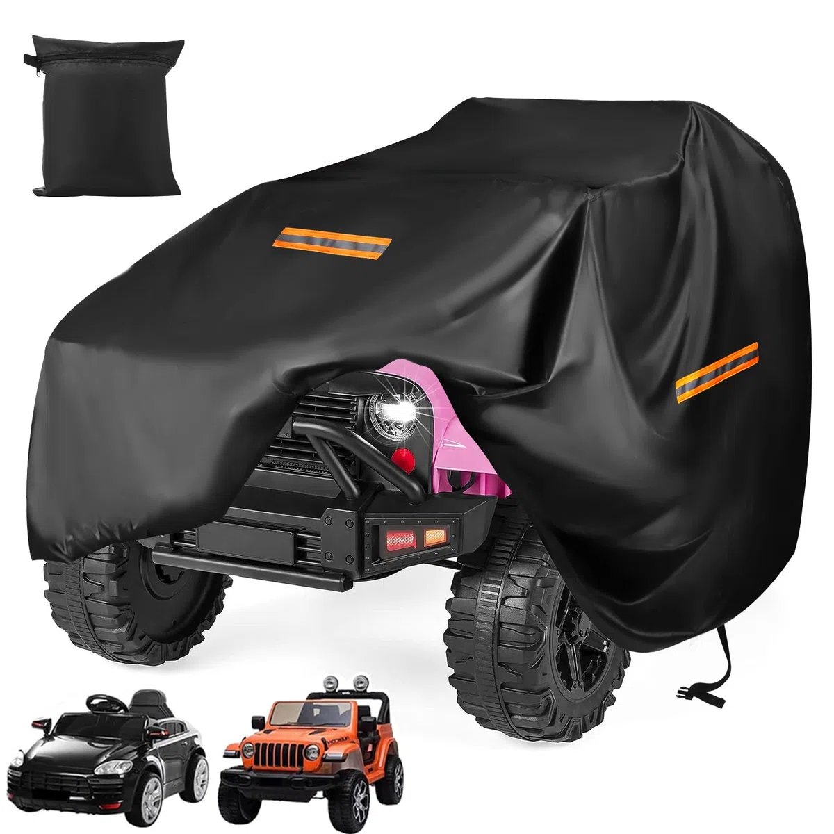 Copertura per Auto per Bambini, Grande Copertura per Camion Giocattolo per Bambini Impermeabile, Copertura Universale 420D per Esterni per Power Wheels Jeep e Veicoli Elettrici per Bambini, Protezione
