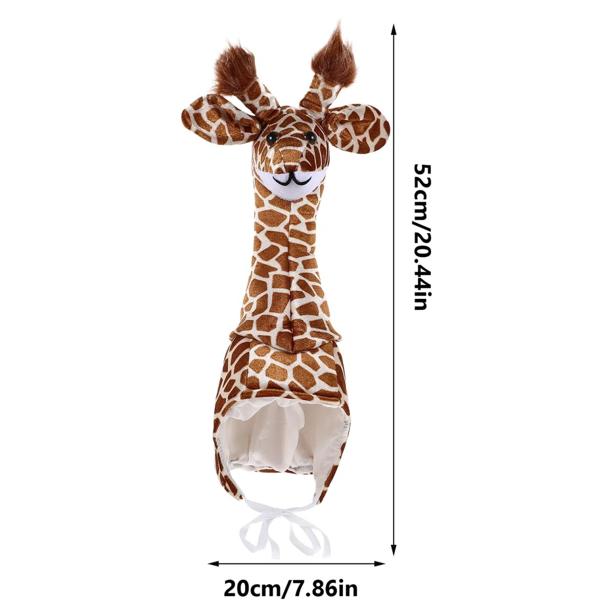 TOYANDONA Costume da giraffa, cappello per prestazioni interattive, per genitori e divertimento durante feste e celebrazioni, feste a tema, Halloween