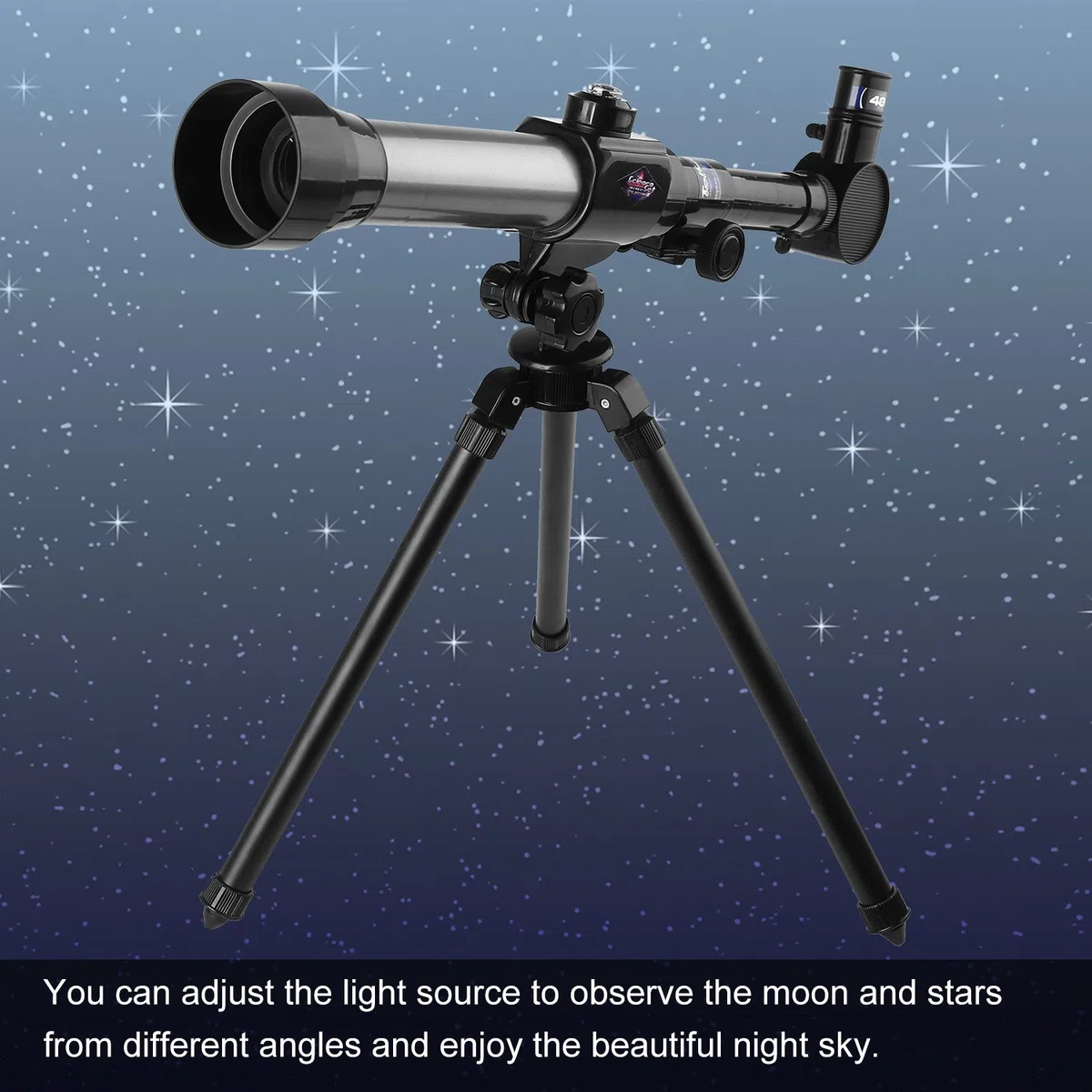 Telescopi Bambini 20X 30X 40X Ingrandimento Telescopio Astronomico Telescopio giocattolo educativo portatile per bambini Principianti Sky Star Gazing Birds Watching