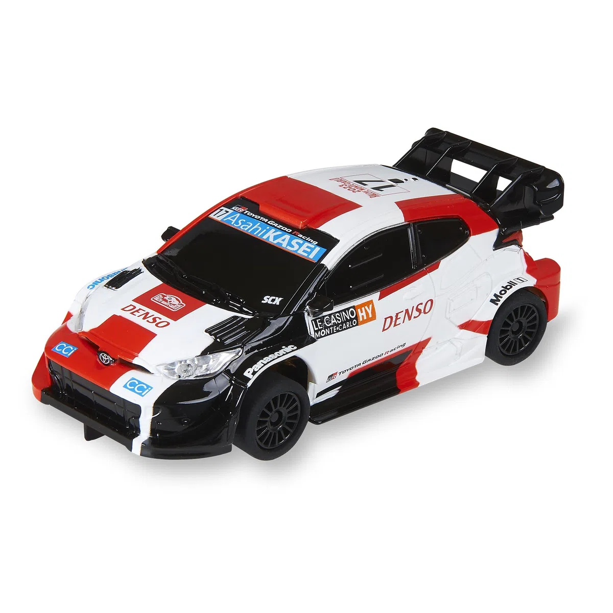 SCALEXTRIC - Circuito Compact - Traccia completa - 2 Auto incluse - Scala 1:43 (Circuito CompactFast Rally)