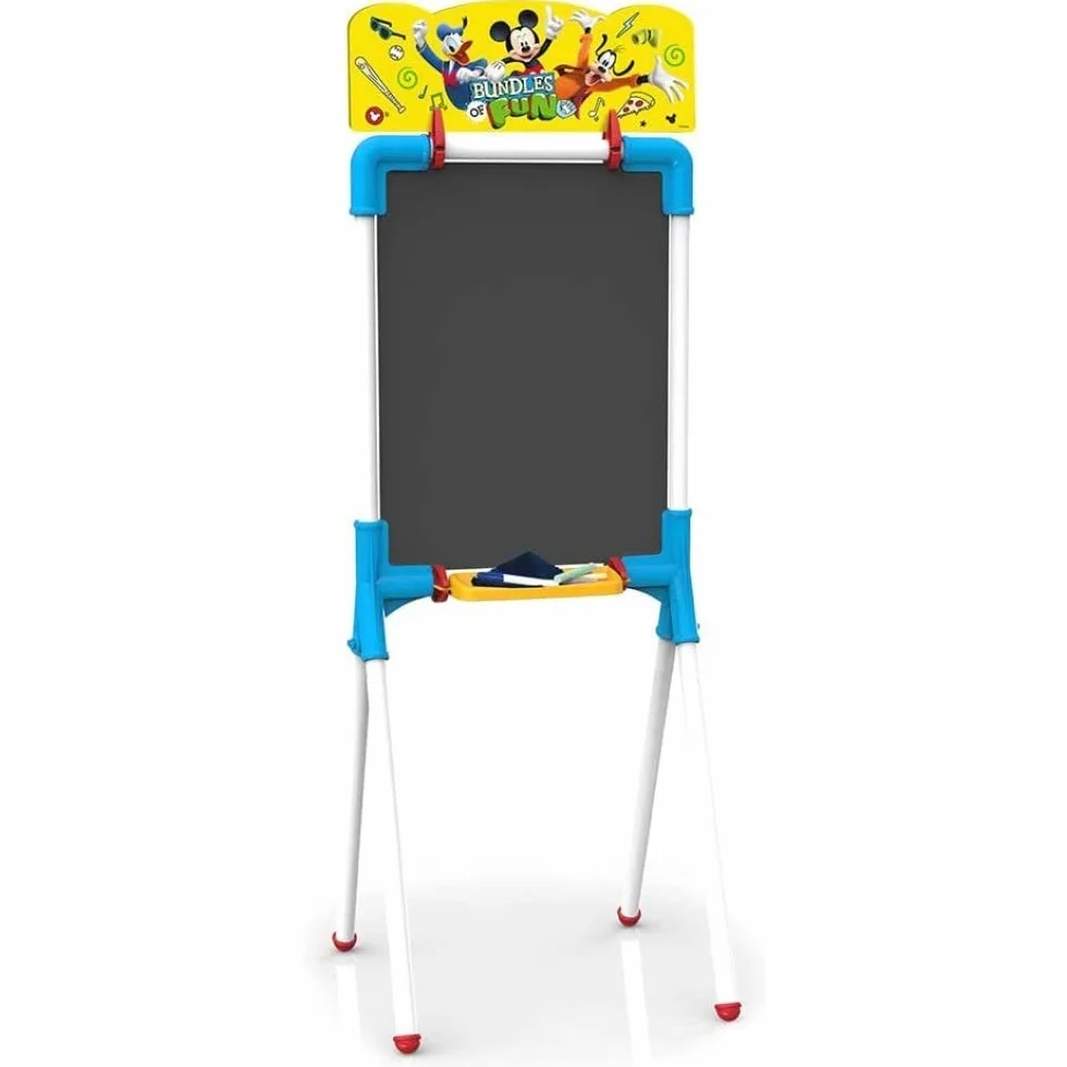 Chicos - Lavagna per bambini Junior Mickey | Lavagna con cavalletto per bambini Disney | 2 3 anni (53053)