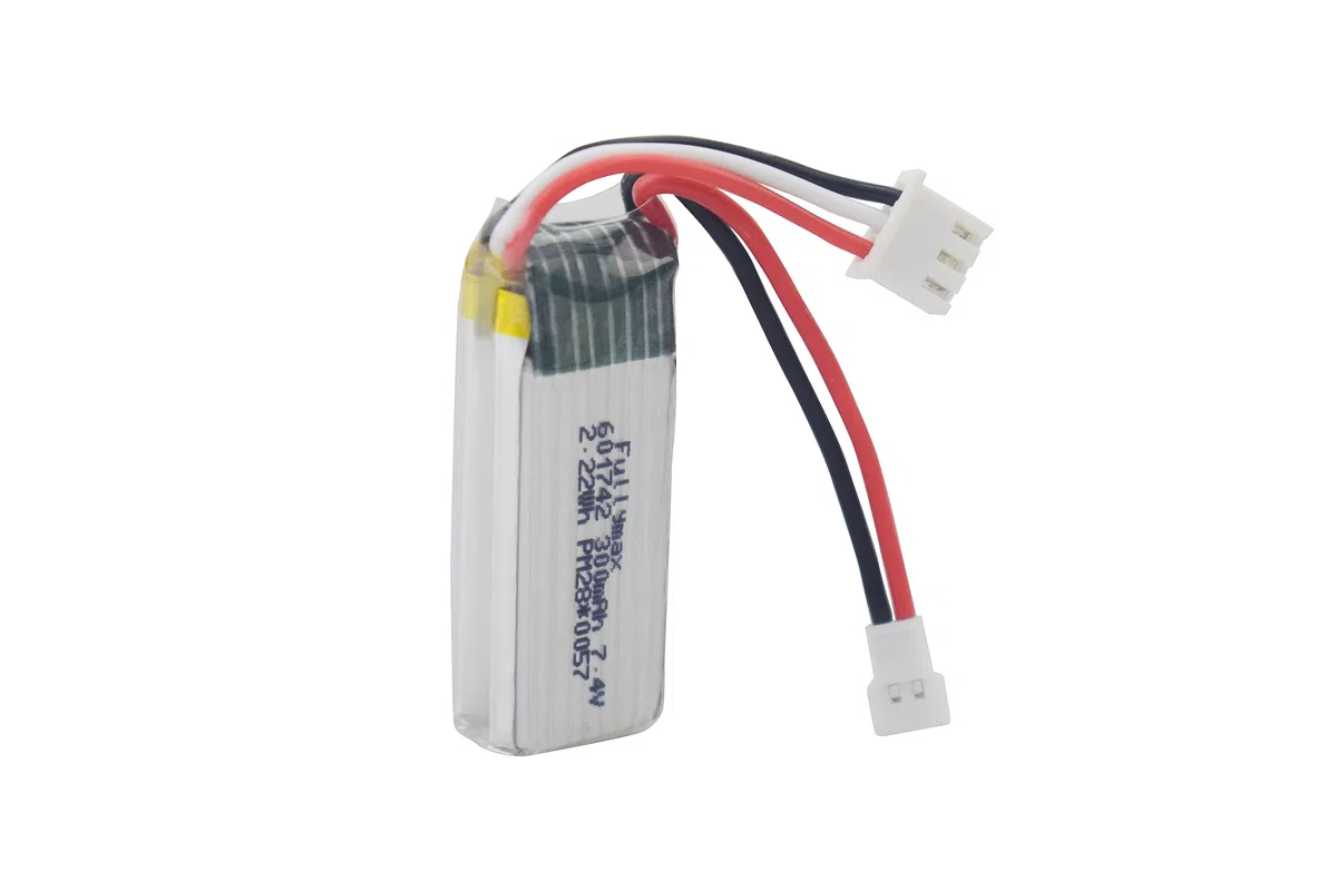 Batteria al litio ad alta velocità da 7.4V 300mAh per WLToys F959 F959S XK A600 A700 A800 A430 RC Modello di aeroplano Batteria Ricaricabile per aliante ad ala Fissa
