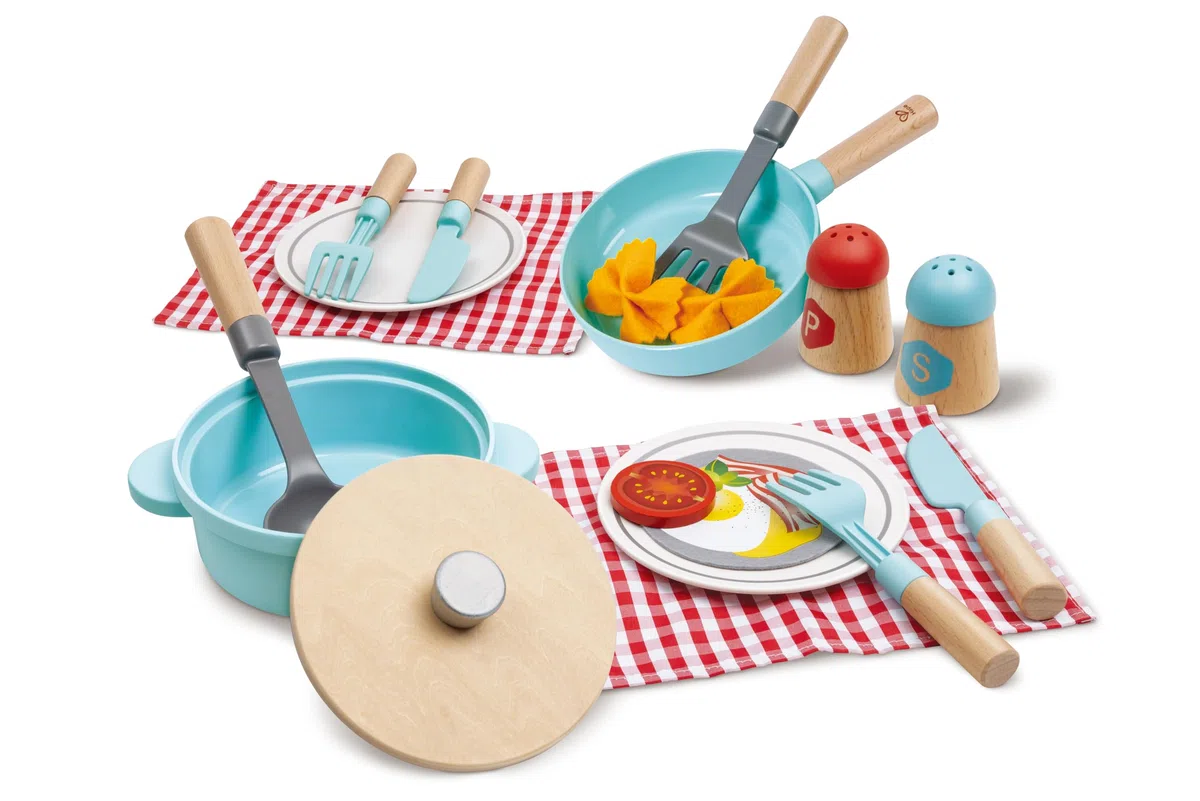 Hape Set per Cucinare e servire