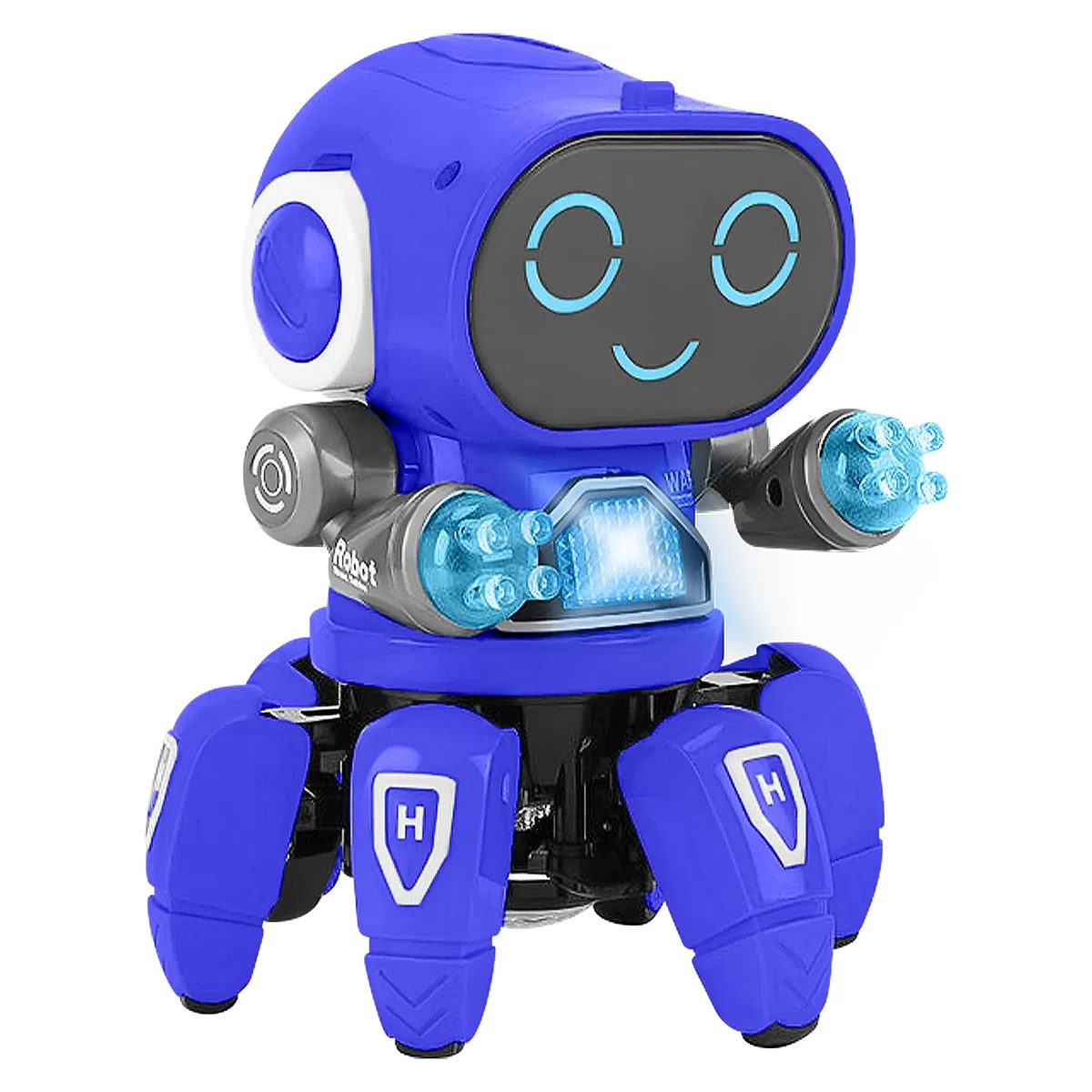 Giocattolo Robot per Bambini, Robot Compagno per Bambini, con Proiezione di Luce Colorata, Balla e Canta e Cammina, per Bambini di 4-12 Anni come Regali di Compleanno