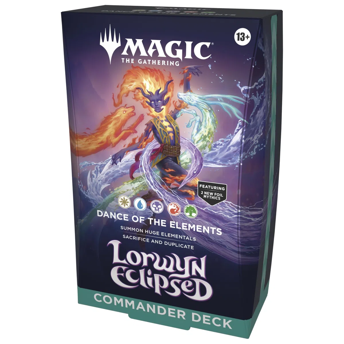 Magic: The Gathering L’eclissi di Lorwyn - Mazzo Commander | Danza Degli Elementi (Versione Inglese)