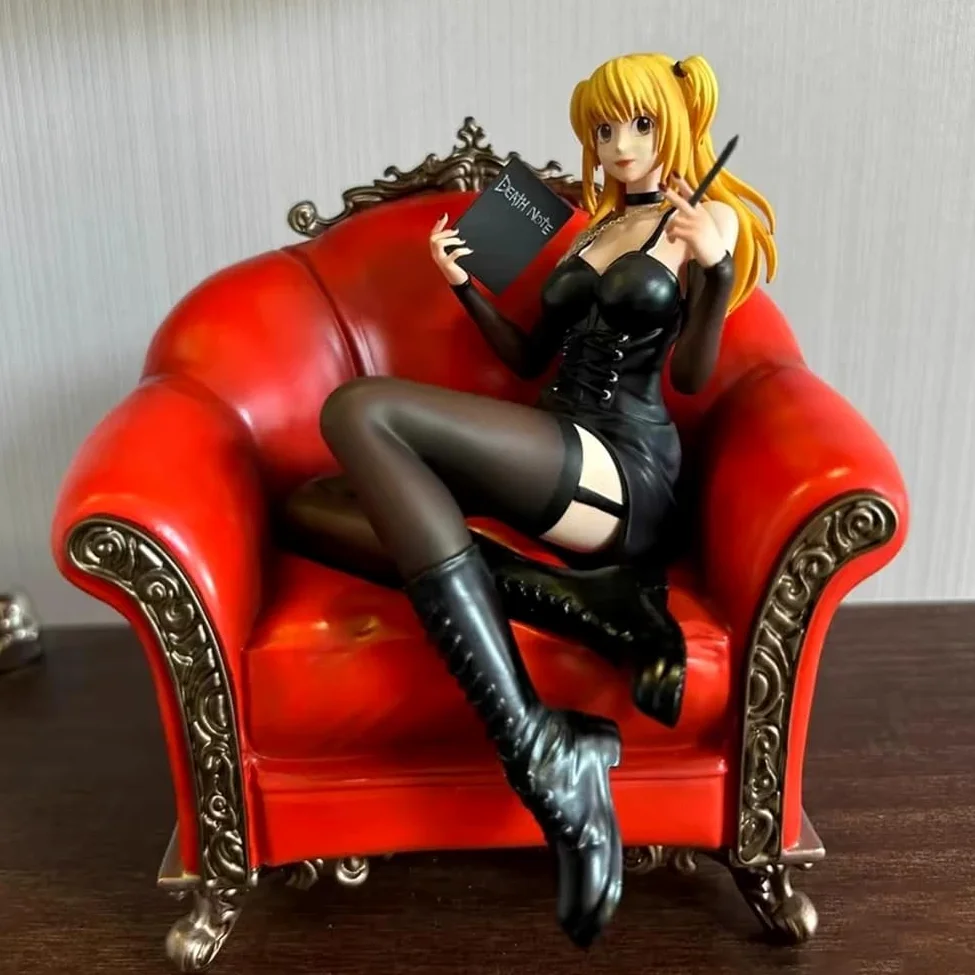 Amane Figure Anime Personaggio Statua L Seduto Posa da Collezione Action Figure Desktop Figurine Ornamenti