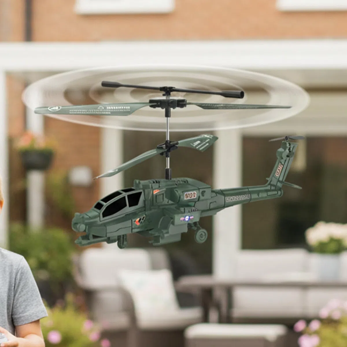 Generico Elicottero Telecomandato Per Adulti E Bambini, Volo Fluido, ABS, Giocattoli Per Aeroplani Telecomandati, Aereo RC Con A LED, Giocattolo Volante RC, Per Bambini Principianti 8+