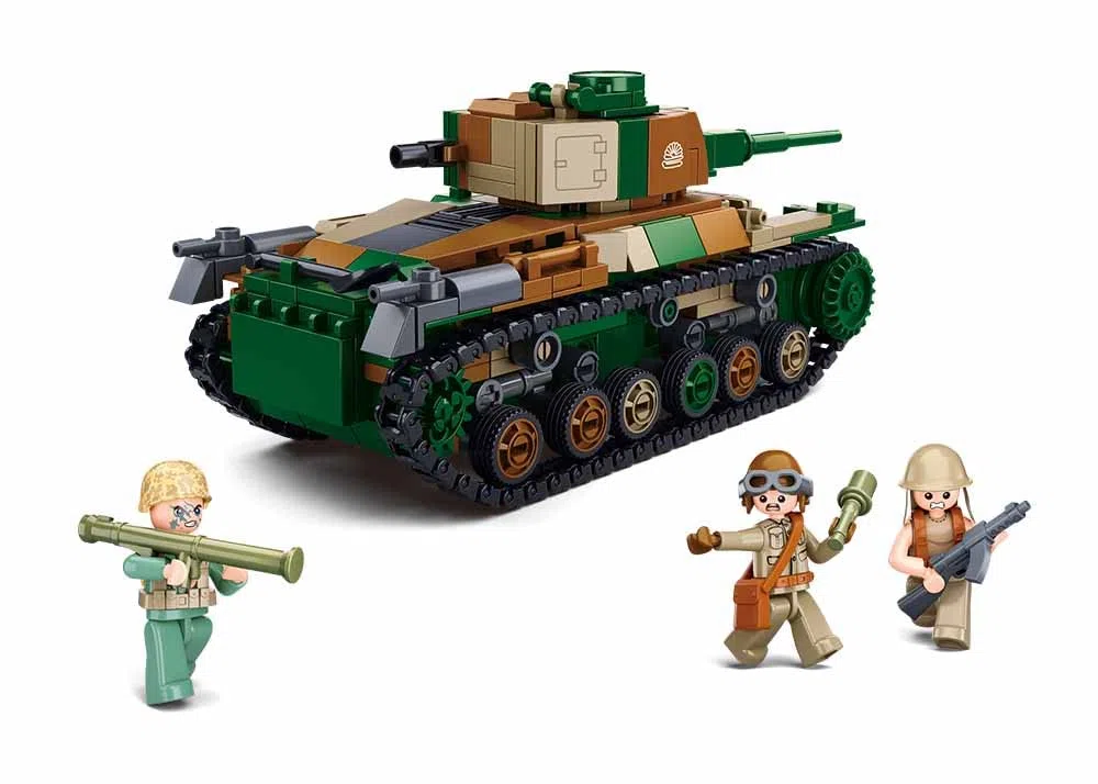 Sluban Klemmbausteine M38-B1107 WWII-Type 97 serbatoio medio