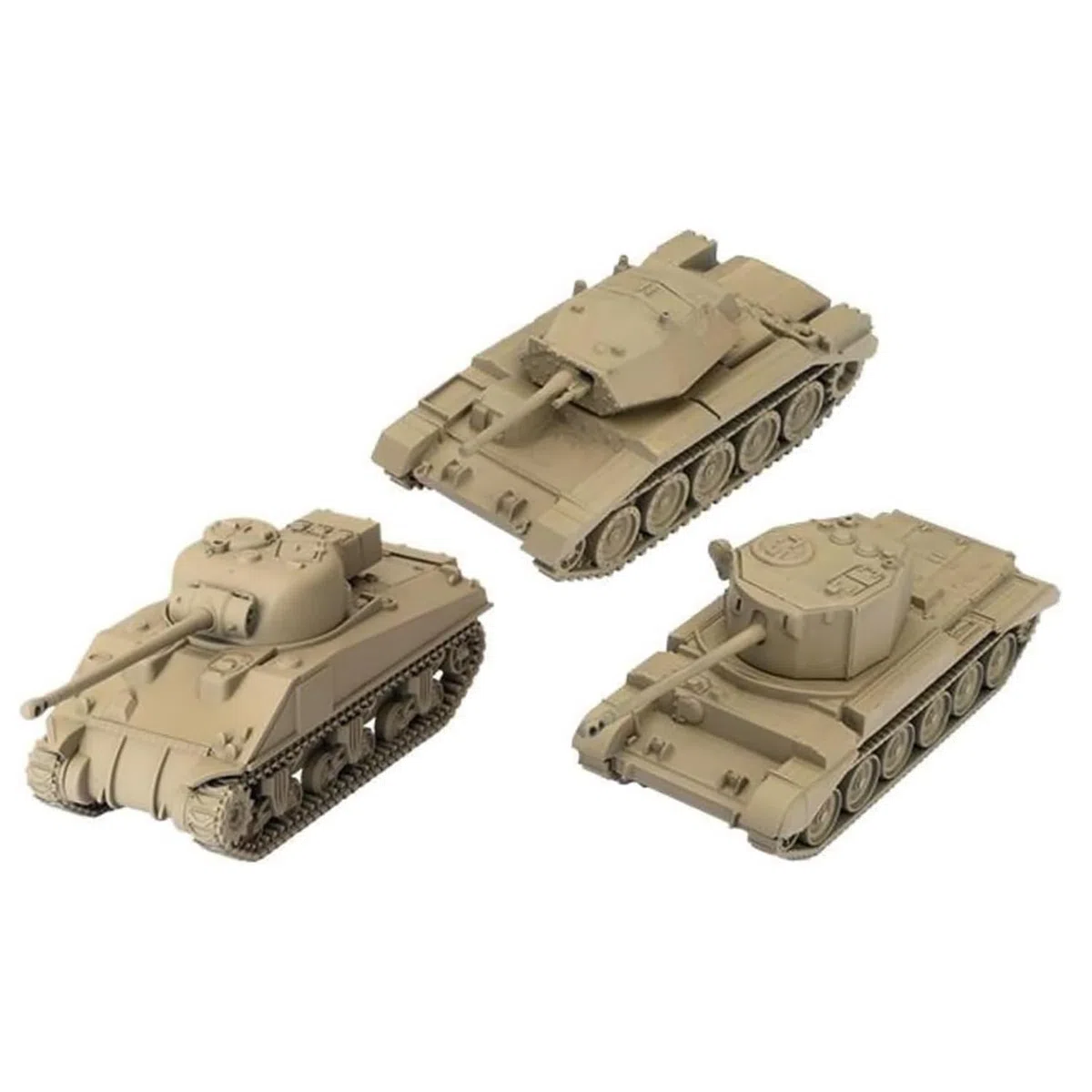 3 U.K. Tank Platoon (Crusader, Sherman VC Firefly, Challenger)