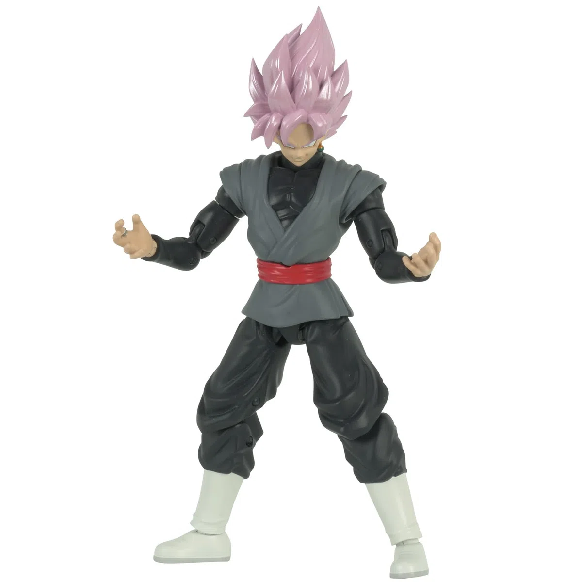 Dragon Ball Super Bandai Action Figure Dragon Stars Super Saiyan Rosé Goku Black 17 cm - Personaggio articolato con accessori - Licenza ufficiale Dragon Ball - Giocattolo dai 4 anni in su - 35866