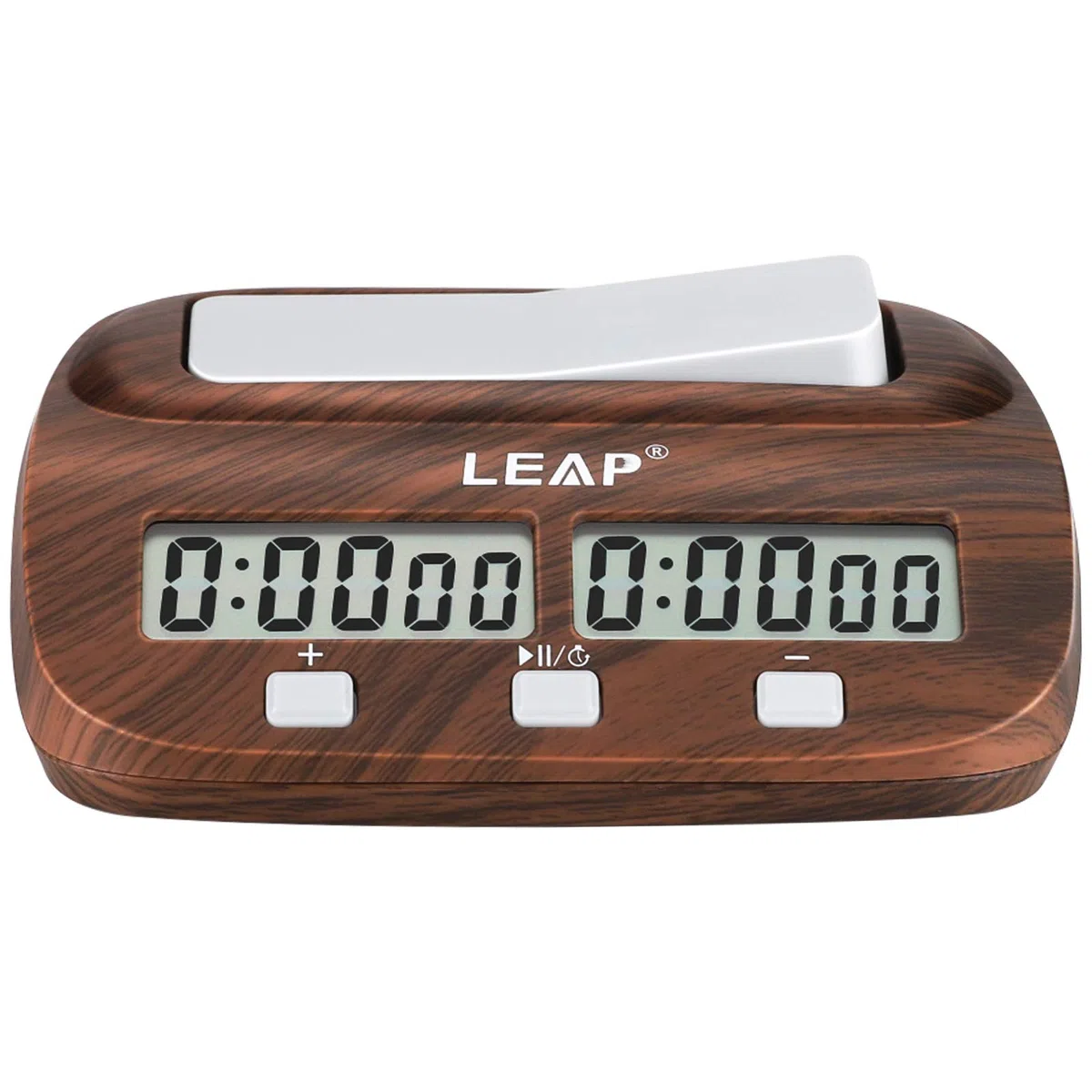 LEAP Orologio da Scacchi per Giochi da Viaggio, Timer Scacchi Professionale Conto alla Rovescia, Orologio Timer da Corsa, Mini Display Digitale Multifunzione da Viaggio