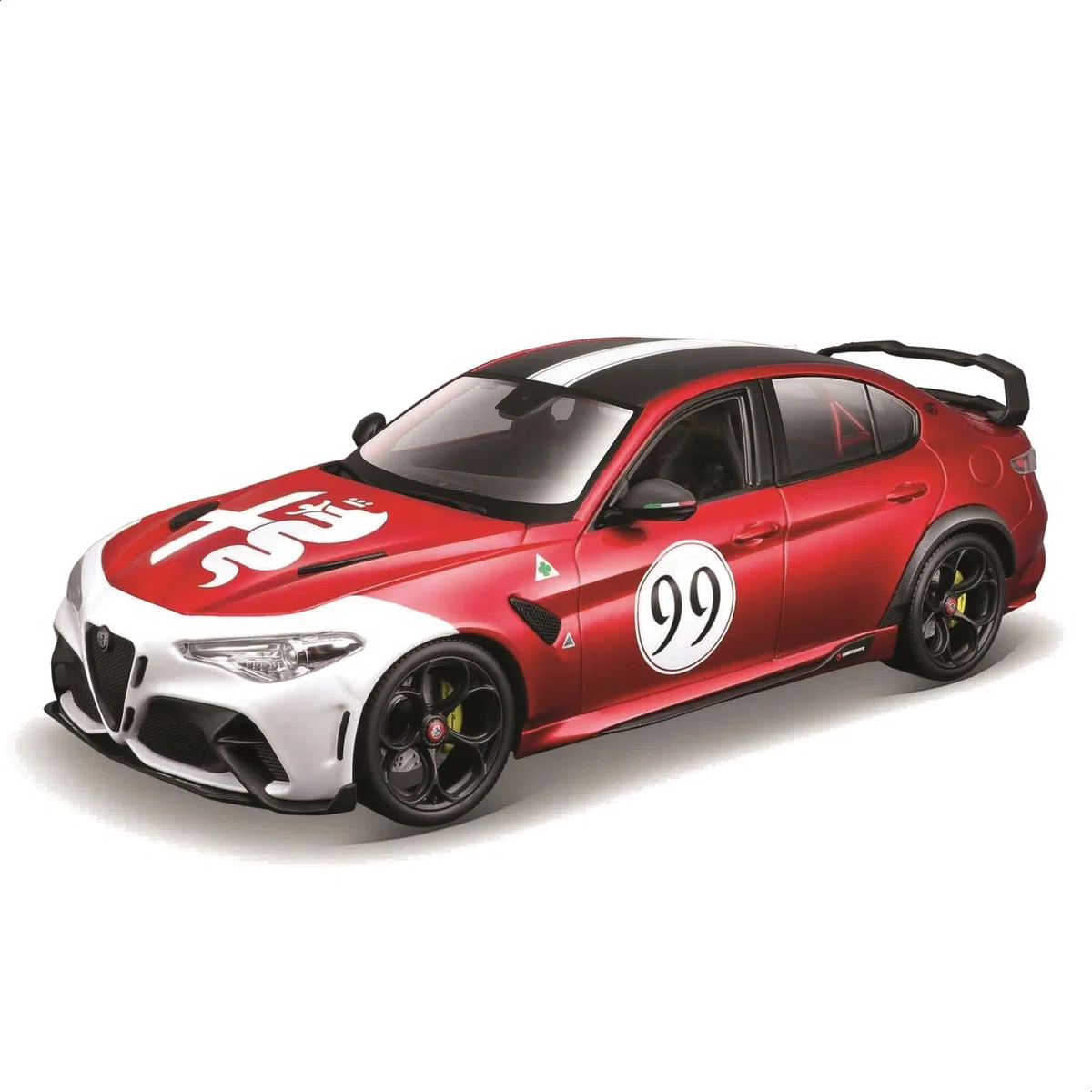 Burago, Alfa Romeo Giulia GTAm N 99 Racing 2020-1:18