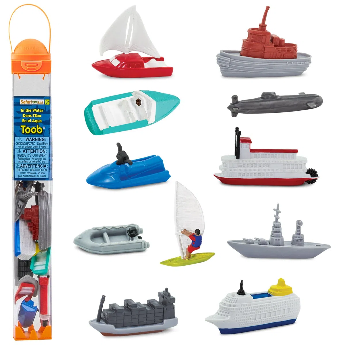 Plastic Miniatures in Toobs-in The Water