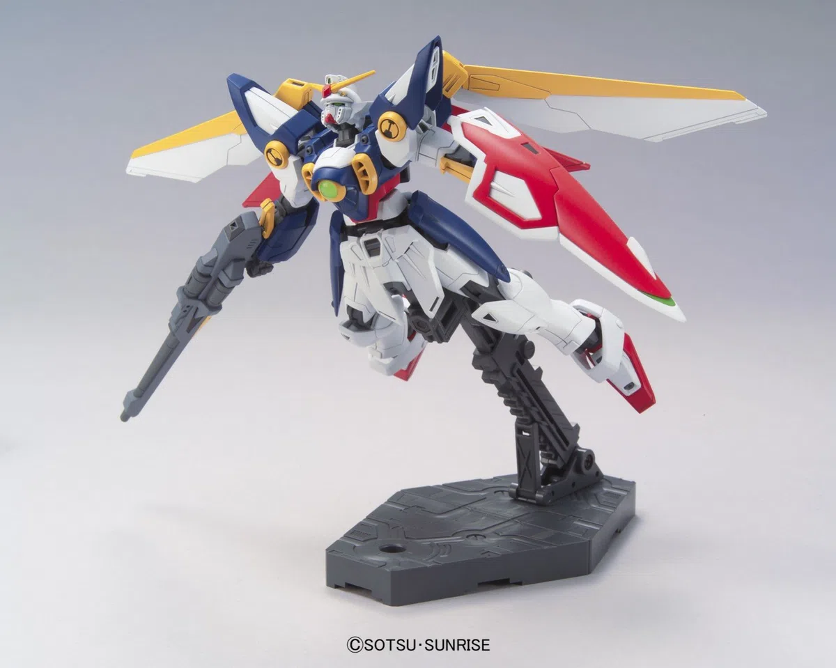 Bandai Hobby # 162 Hgac xxxg-01 W Wing Gundam Model Kit, 1/144 Scale