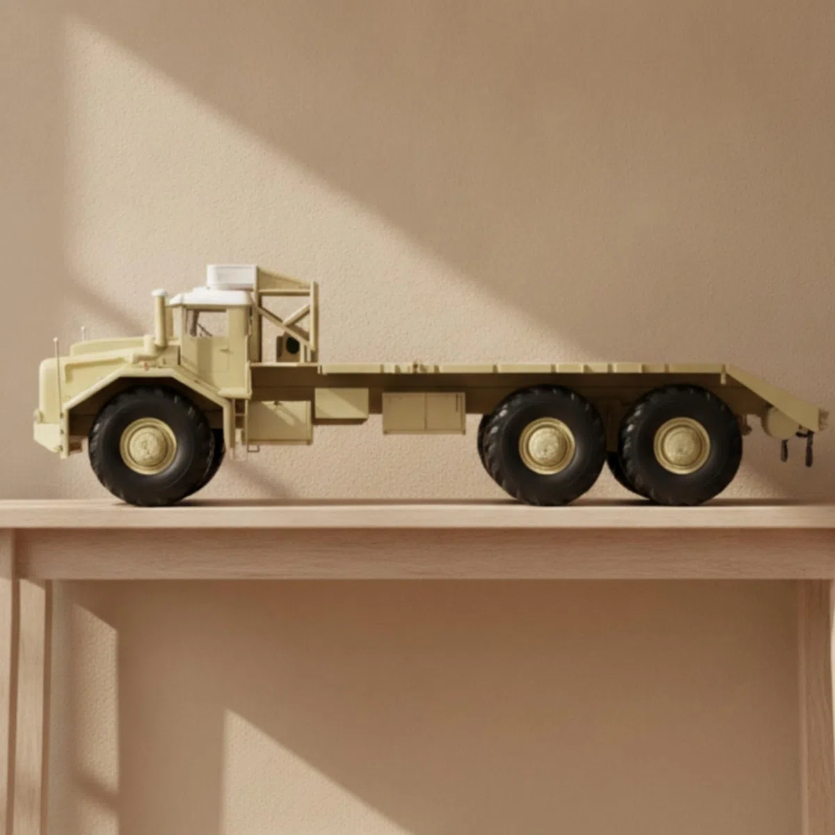 kowaku Modellino Camion Autocarro Camion Bisarca Veicolo Industriale Pianale in Lega E 1 43 con Ruote Multiple E Griglia Frontale Adatto per Collezionisti Esposizione Domestica