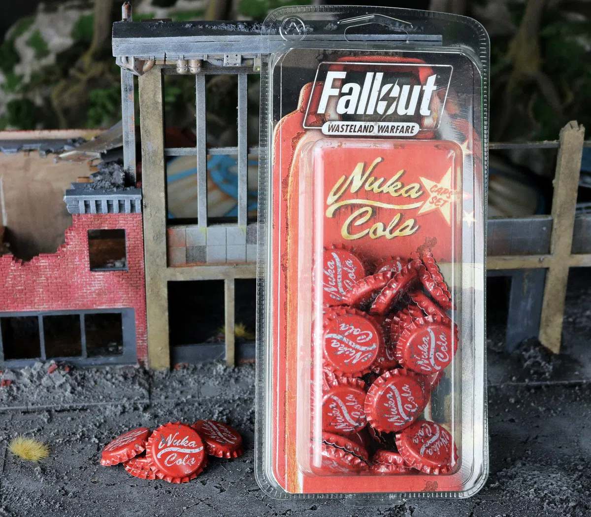 Modiphius Fallout: Wasteland Warfare - Nuka Cola Caps Set Revised
