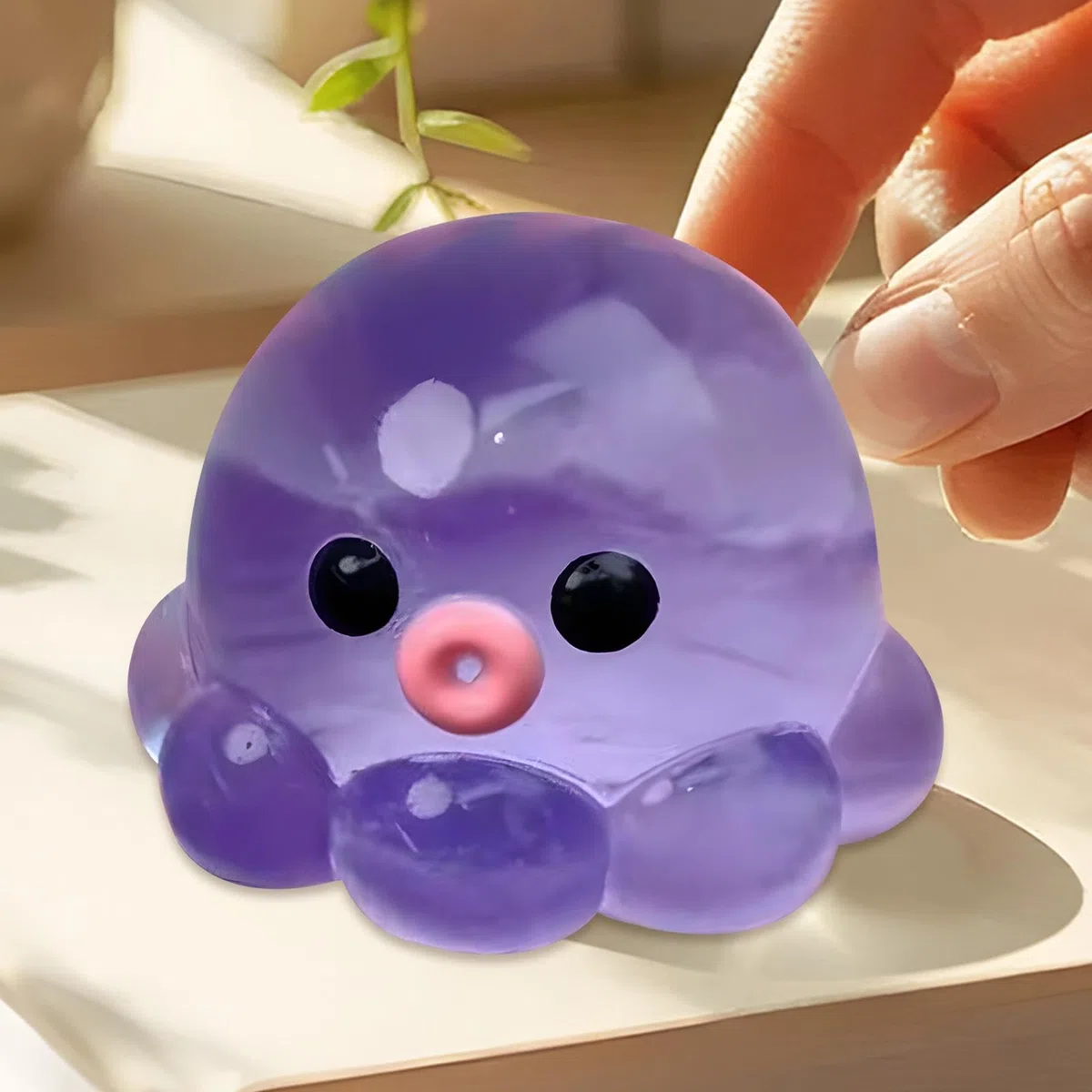 Giocattolo Polpo, Polpo Spremere Giocattolos Antistress, Octopus SquishyToy, SquishyAnimaletti Carinis Giocattolo Sensoriale Antistress, Per Casa Scuola Viaggi Adulti E Bambini