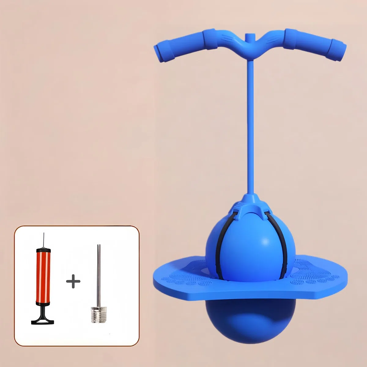 Balance Jumping Ball for Kids – Sports Toy for Training Bouncy Skill – High Bounce Jumping Ball – for Kids Adults Girls Home Living Room Outdoor Indoor Workout Gym