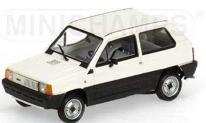 Minichamps 400121400 Fiat Panda 34 White 1980 Auto Stradali Scala 1/43