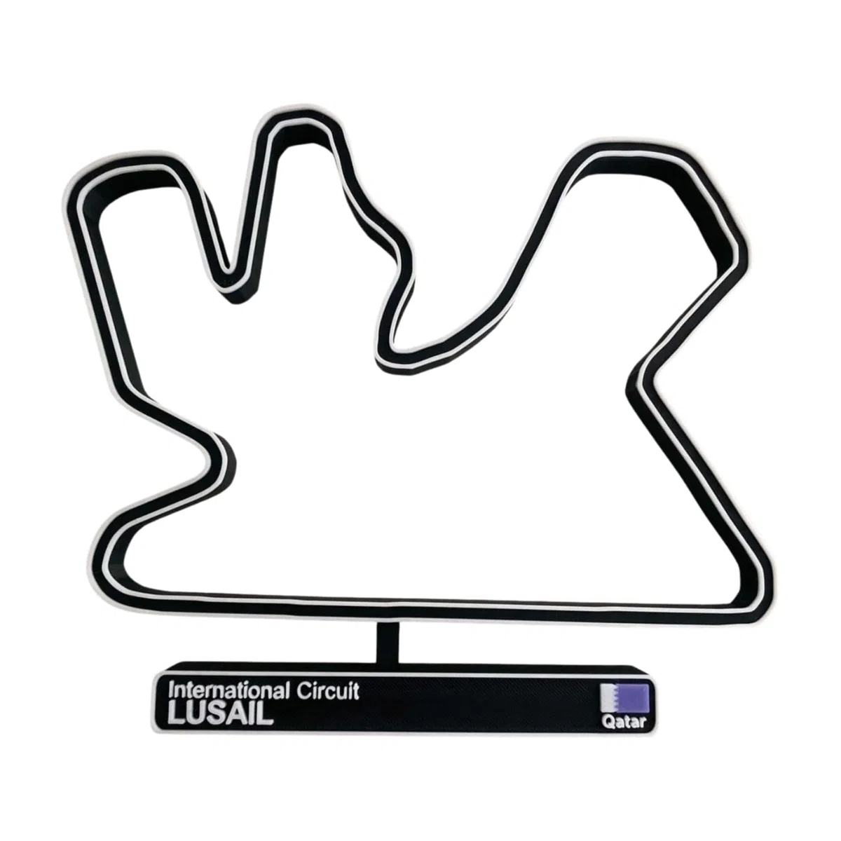 Circuito del Qatar, Modello di Circuito di Corsa 3D, Decorazione Automobile