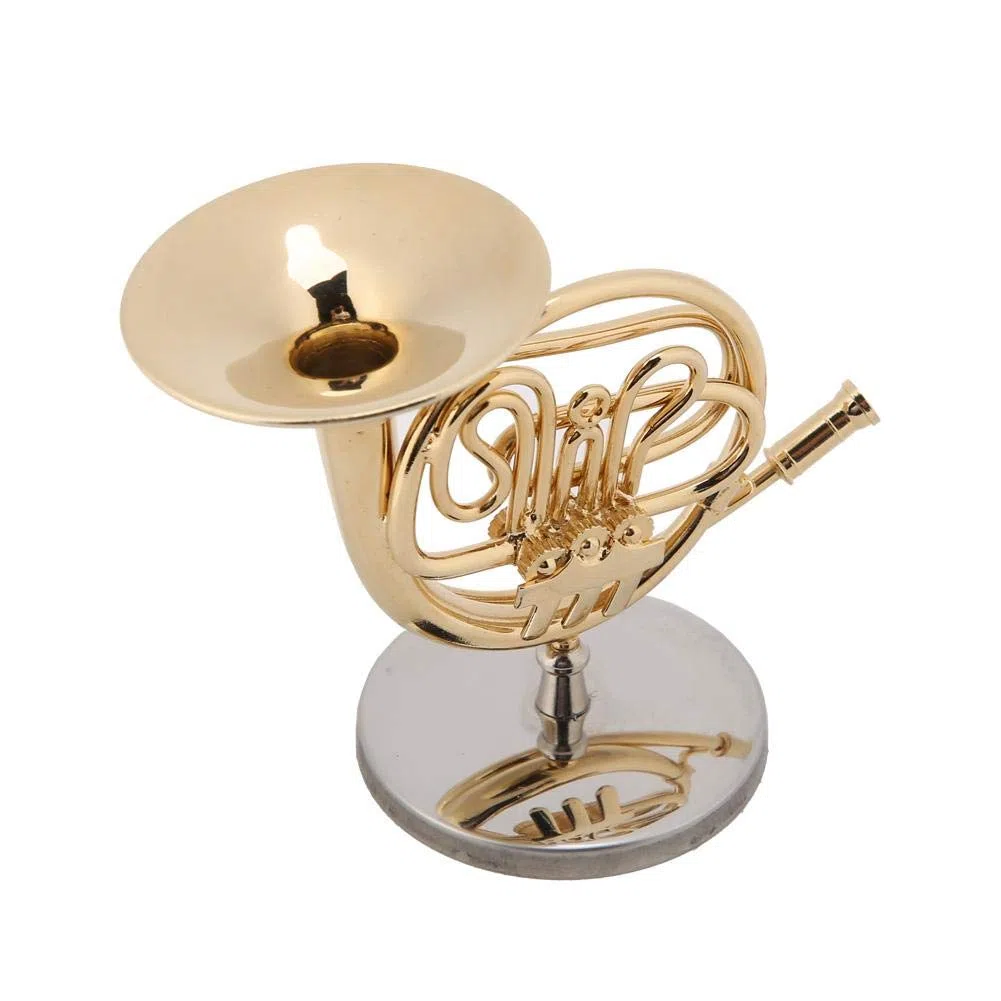 Strumento musicale in miniatura, Strumento da musica, Corno francese replica, Corno d'oro, Regali musicali, for, Regali di compleanno e Natale