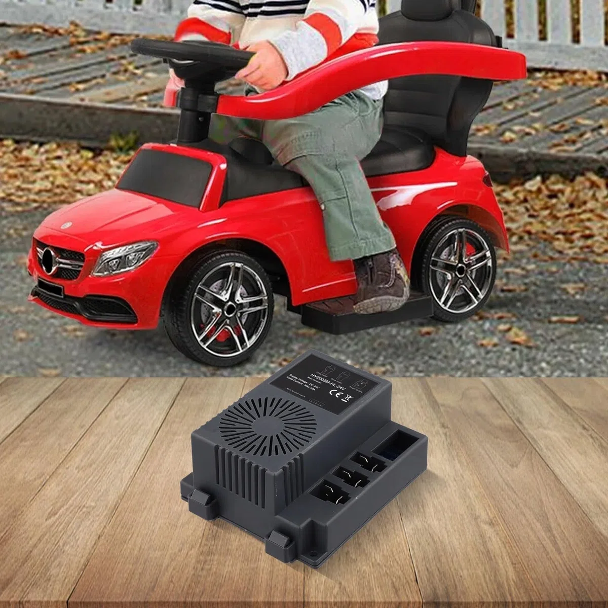 in 2.4G Ricevitore per HY2005M HL 24V Bambini Auto Elettrica assicura una forte risposta del segnale e facile integrazione con il sistema esistente