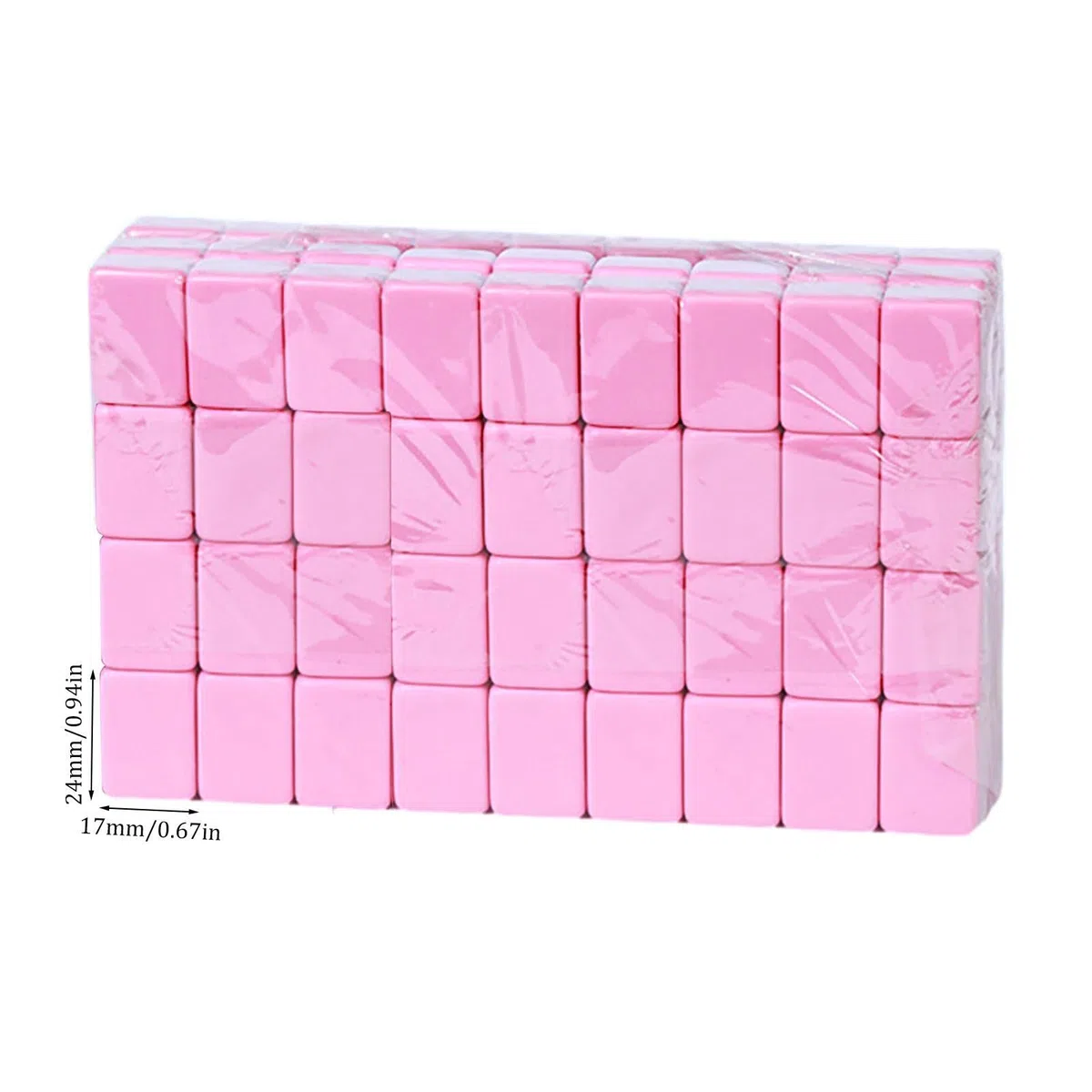 GUOHUA Set Mahjong Cinese - Viaggio Kit Mahjong Cinese Tradizionale con Custodia | 144 Mahjong Tiles Gioco da Tavolo per intrattenimento familiare, Kit Mahjong Portatili in Resina melamminica