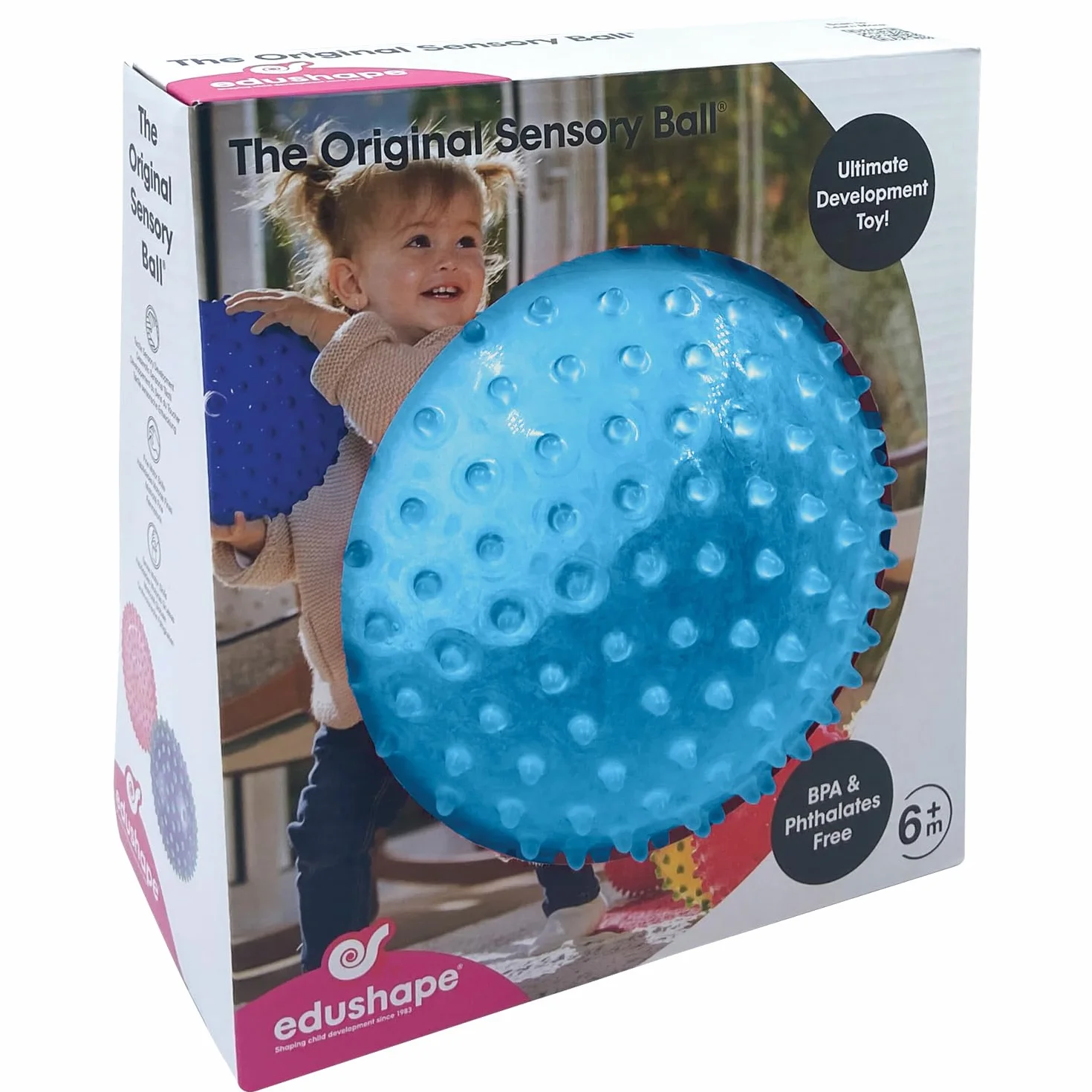 Edushape - Ed 705 177 - Gioco della Palla - Big Sensory Ball Trasparente - Menzione a Caso