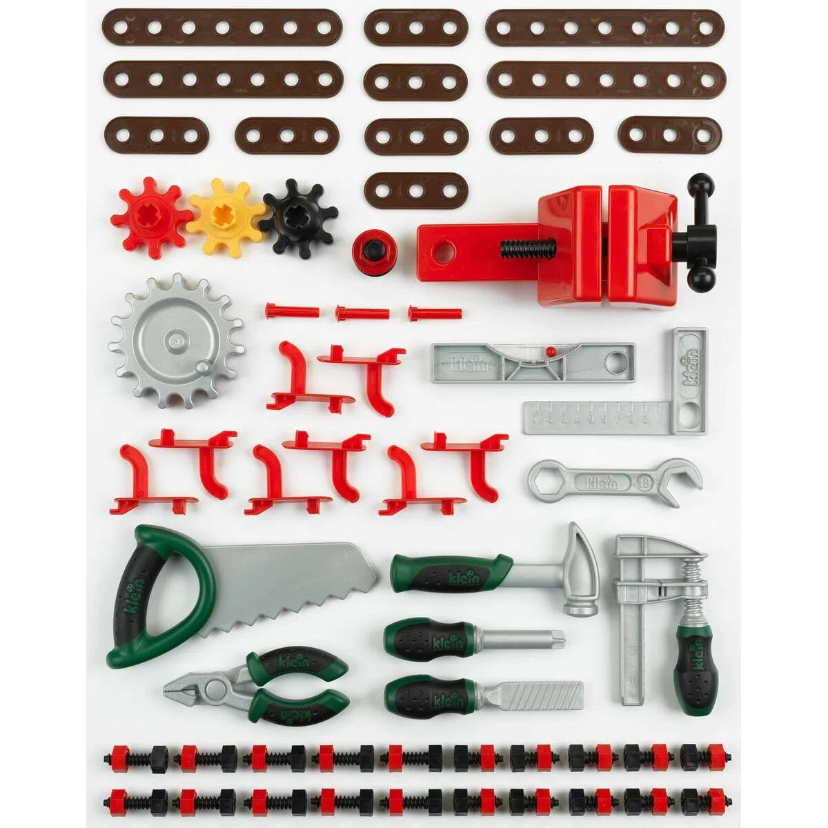 Theo Klein 8574 Banco da Lavoro Bosch da 77 Pezzi con cacciavite, Chiave Inglese, Martello e Molto Altro, Piano di Lavoro con Funzione, 57 x 35 x 86 cm, Giocattolo per Bambini a Partire dai 3 Anni