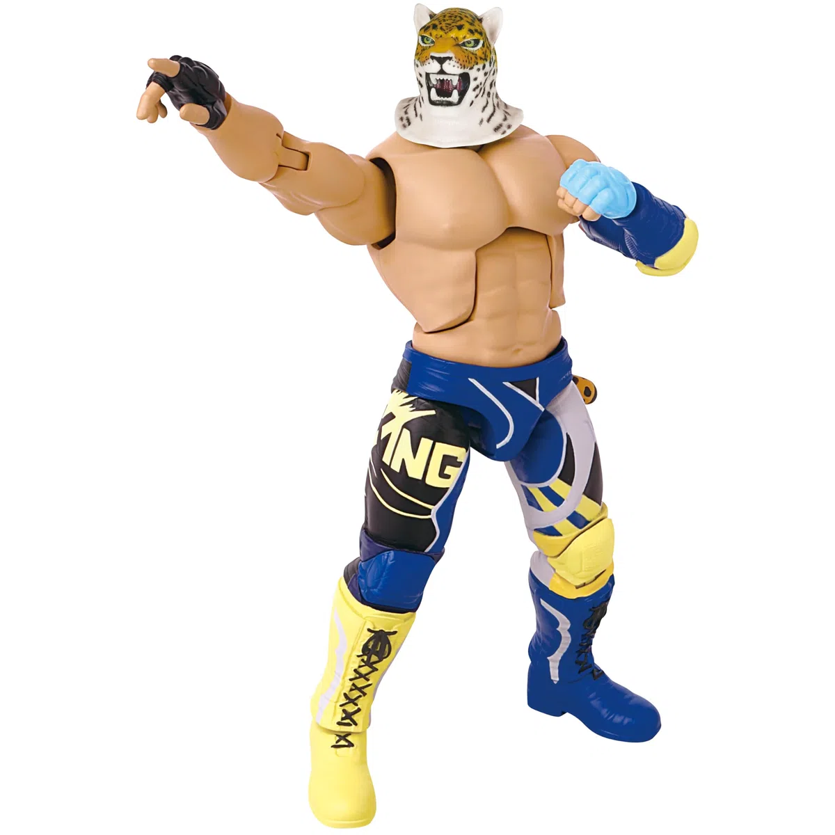 BANDAI - Tekken - Action figure 17 cm - King Game Dimensions - Licenza Ufficiale - Figura articolata King - 40674