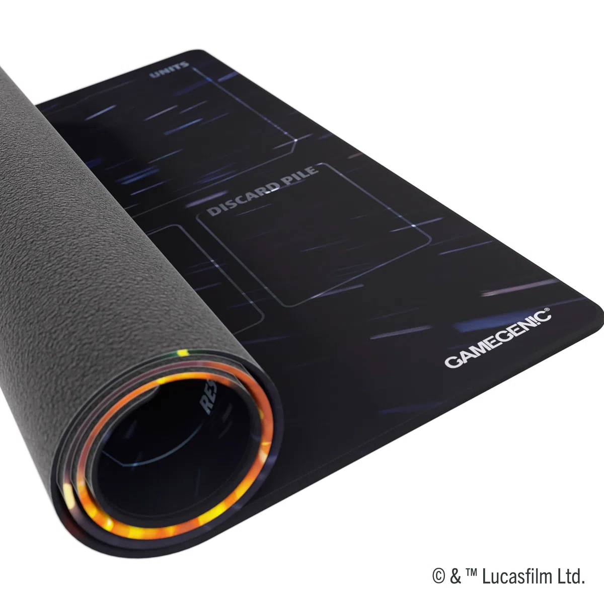 Gamegenic - Star Wars Unlimited Game Mat Xtra-Wide - Officially Licensed, Full-Color Printed, Playmat, Slip-Resistant 31.5" by 13.75" Rubber Mat, Designed for TCGs And LCGs
