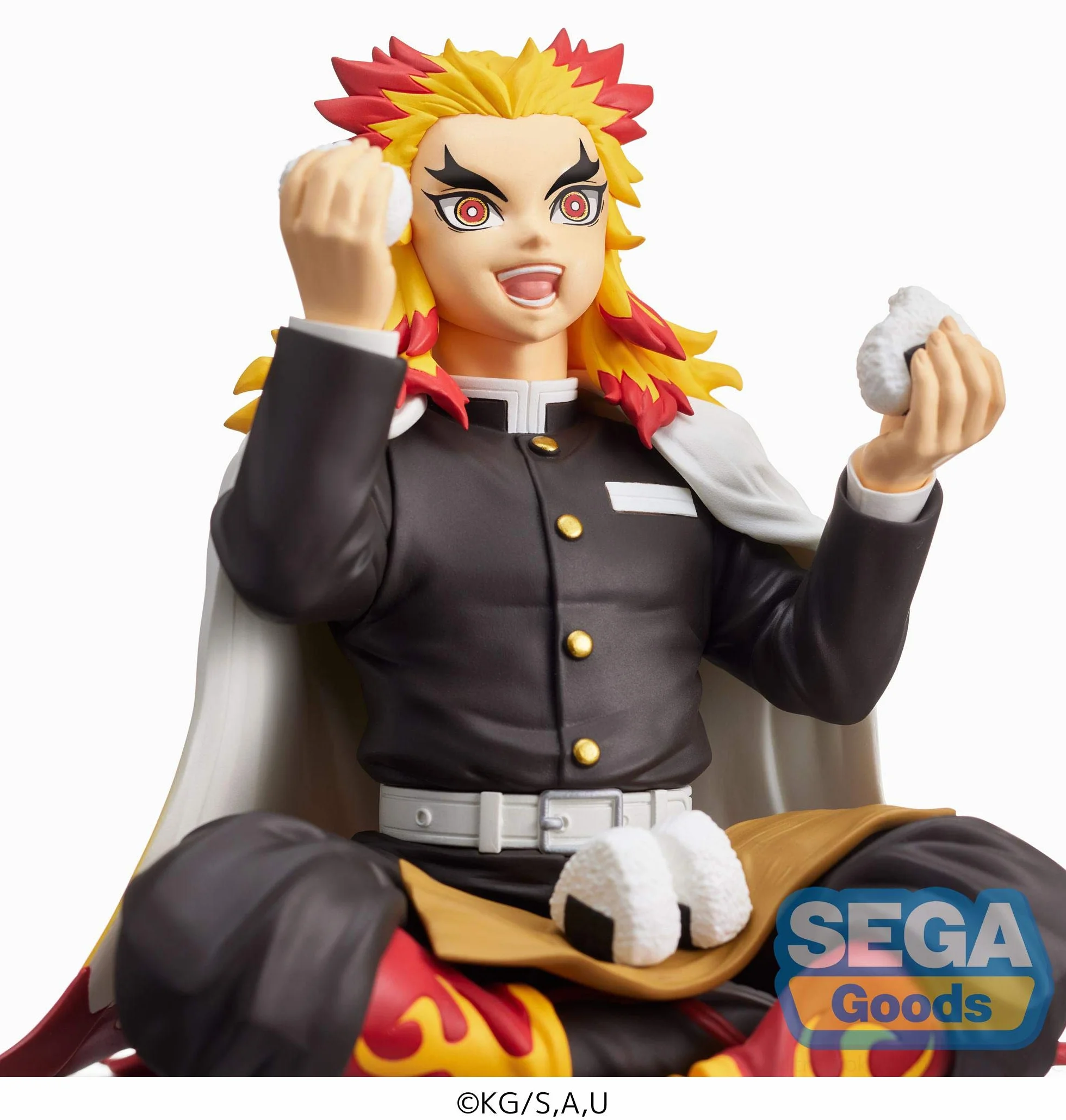 SEGA Demon Slayer: Kimetsu no Yaiba Kyojuro Rengoku Premium Perching Figure