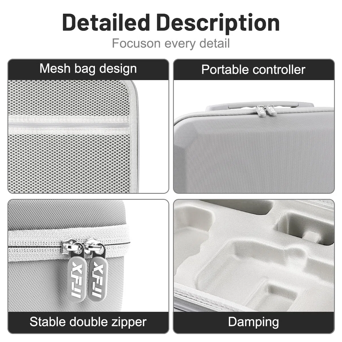 Drone Custodia per DJI Mini 4k, Borsa per DJI Mini 2, Mini2 SE Viaggio Portatile, Borsa Telecomando e Accessori per Batterie, per Drone Proteggere