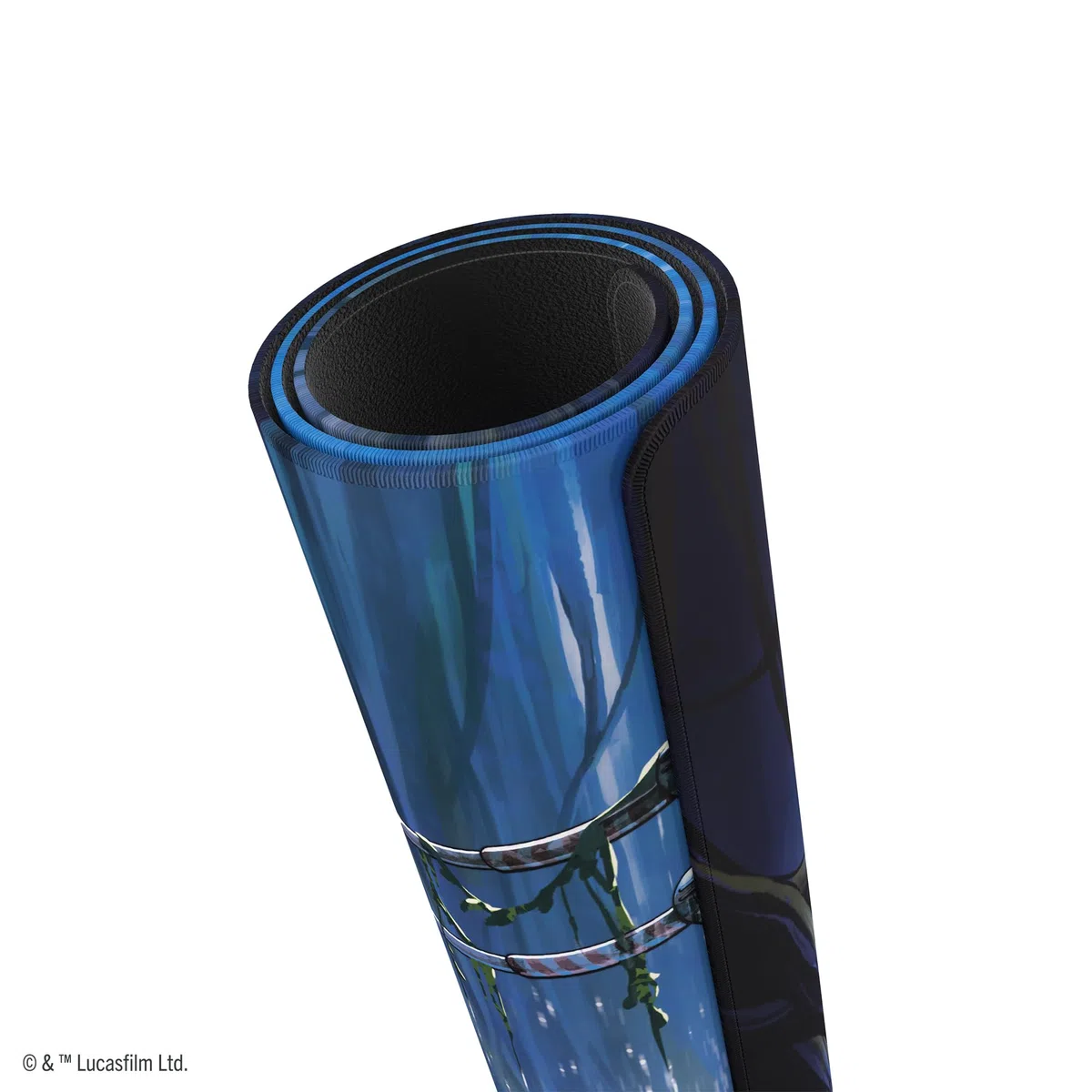 Gamegenic, Star Wars: Unlimited Game Mat - Dagobah, dimensioni: 61 x 35 cm, spessore: 2 mm