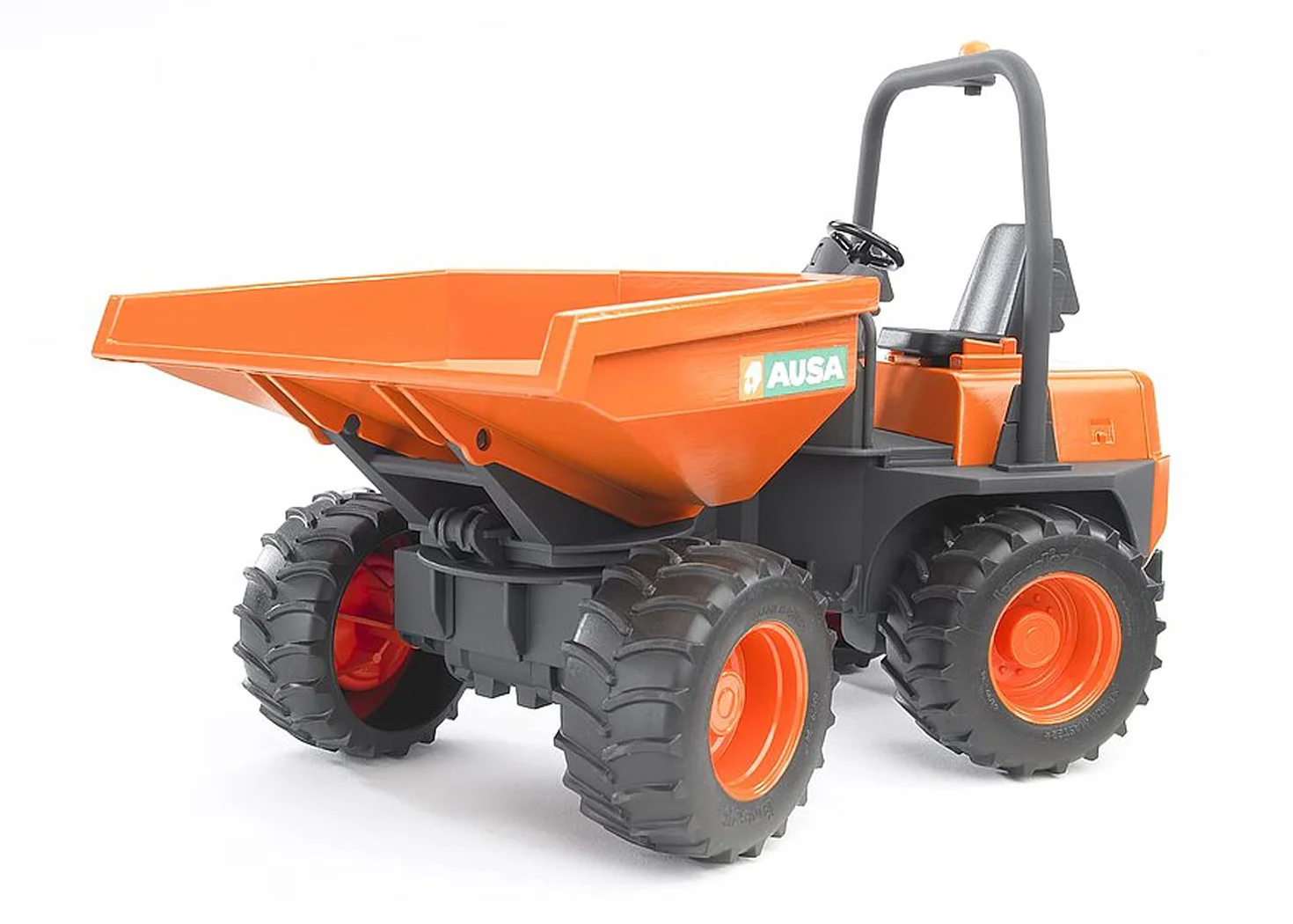 bruder 02449 - AUSA Minidumper, veicolo da costruzione, cantiere, dumper, giocattolo