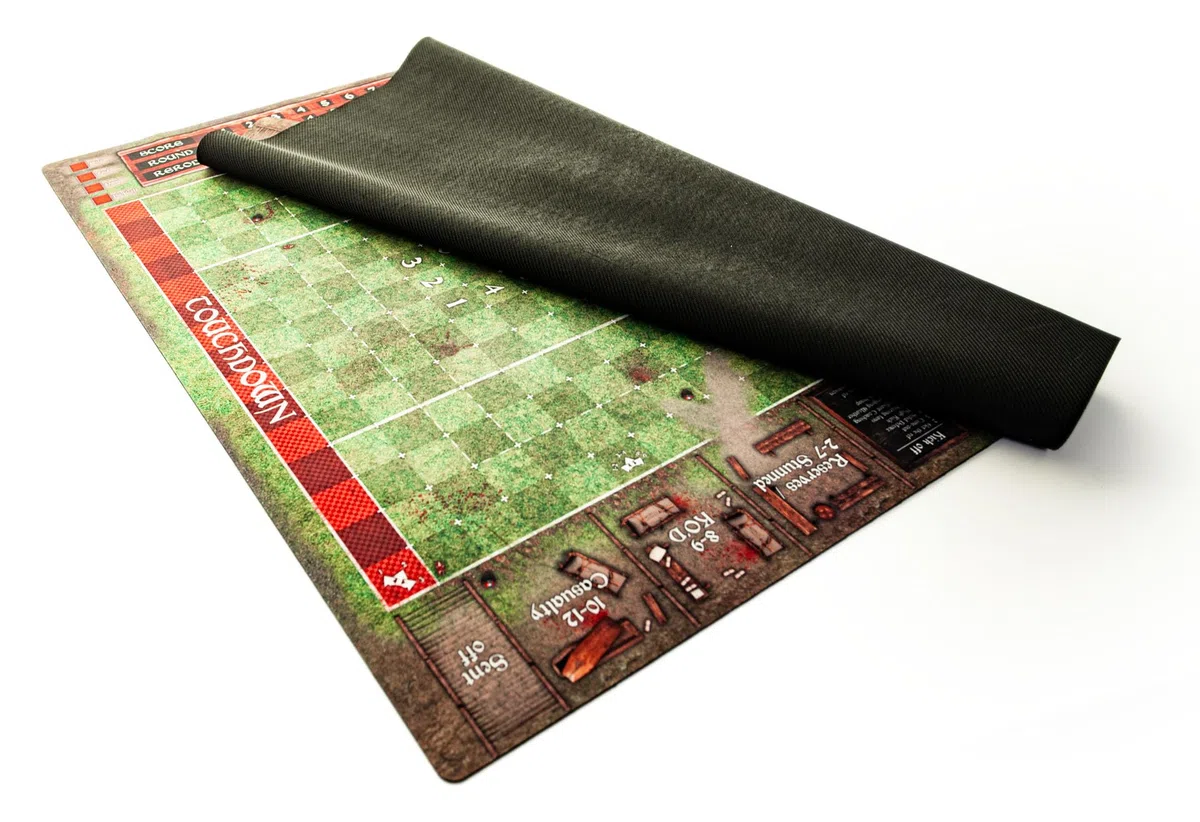 BB070 - Tappetino in gomma per giochi di combattimento, 90 x 70 cm