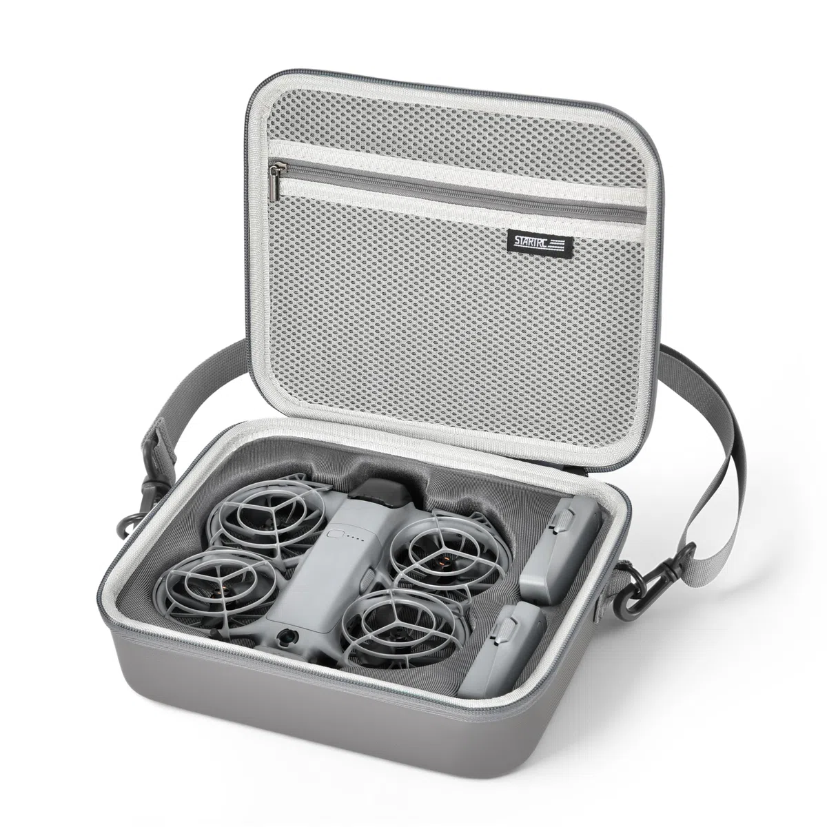 STARTRC, custodia Neo 2, borsa a spalla/mano in PU portatile per drone DJI Neo 2 e accessori per batterie