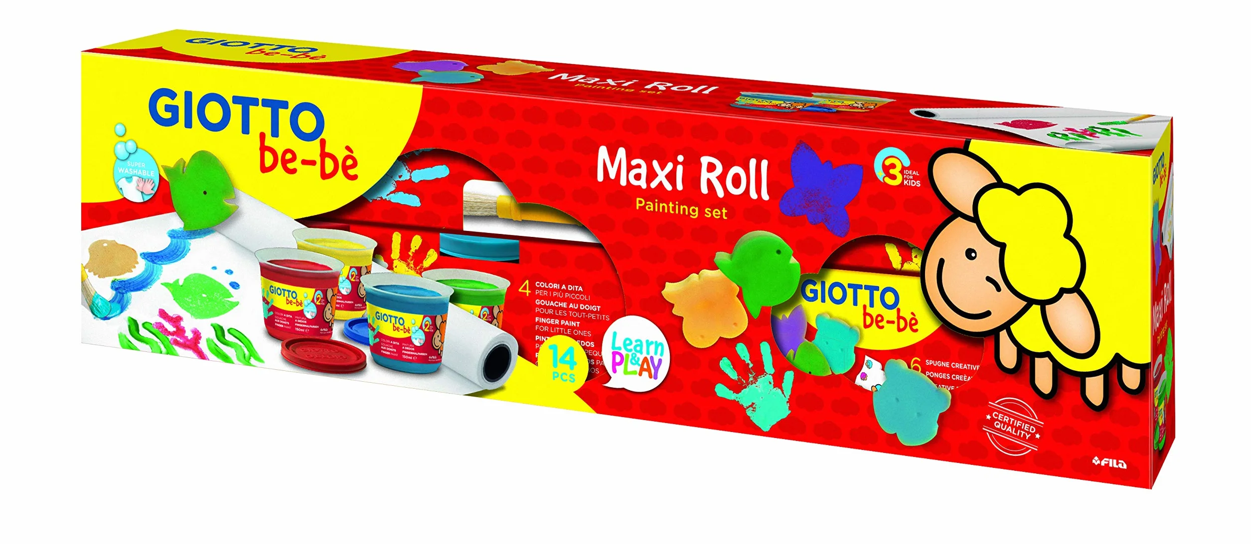 Giotto Bebe' Maxi Roll Painting Set