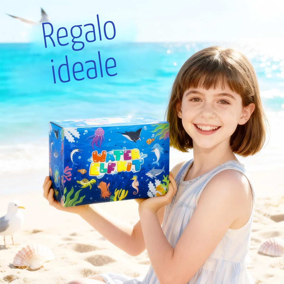 SACBRZZ Magic Water Elf,71 PCS Kit Gel Acqua Bambini,Magic Water Creativo Acqua Gel Set,24 Flaconi Di Gels Colorato E 24 Formine,Attivita Creative Bambino DIY Giocattolo Fatto Regalo per Bambini 3+
