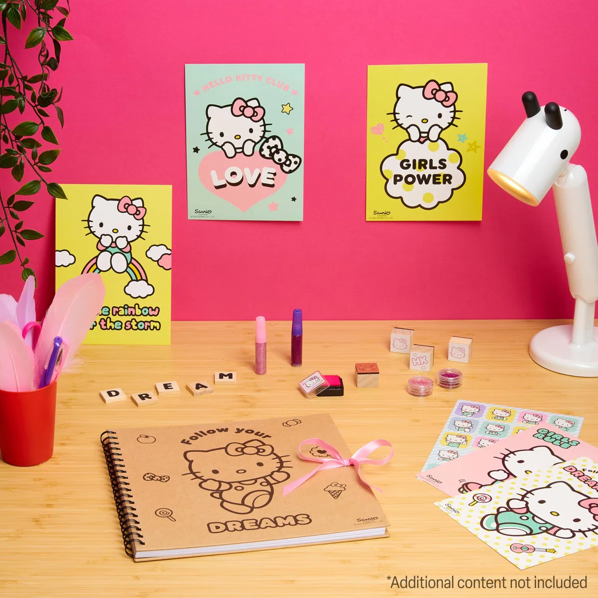 Hello Kitty Sanrio Scrapbooking Kit Bambina Set Arte con Scrapbooking Accessori Kawaii Giornale Adesivi Francobolli Penne Gel Anime Regalo Ragazza