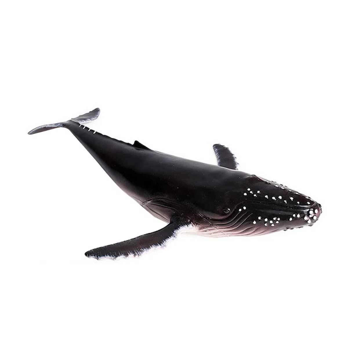 Toyvian 1pc Balena megattera tonno modello mare animale oceano figura