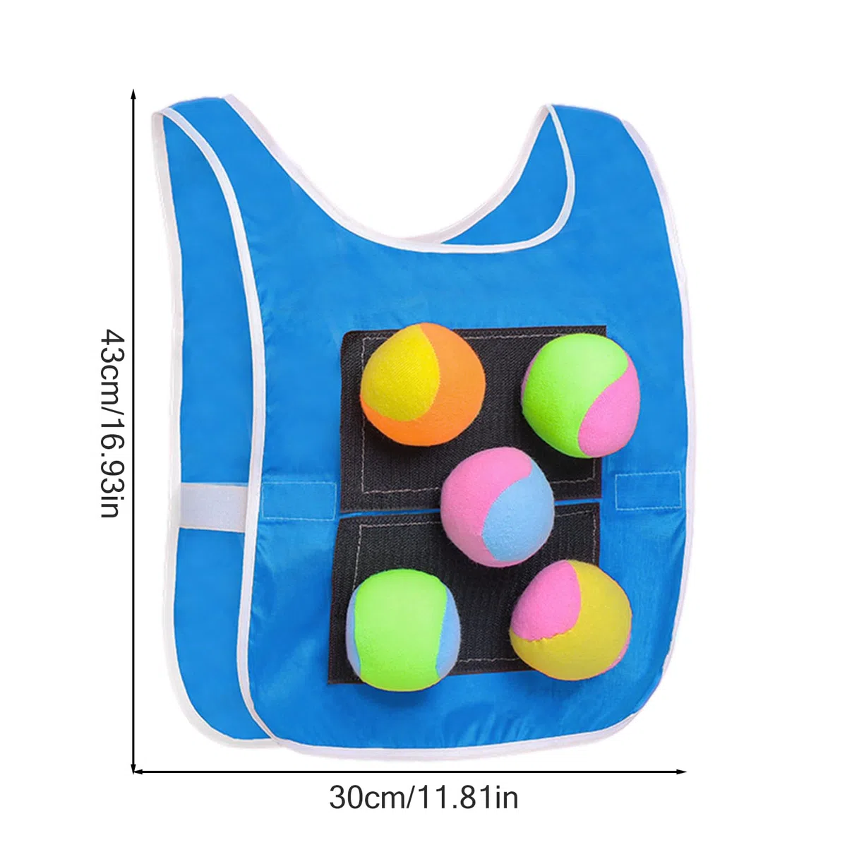 Toys Outside Dodgeball | Giubbotto Da Palla Appiccicoso All'aperto | Ball Ball Ball Sticky Gilet | Set Di Giochi Dodgeball | Cattura Palline Di Giocattolo Morbido, Gioco Per L'interazione Genitore-fig