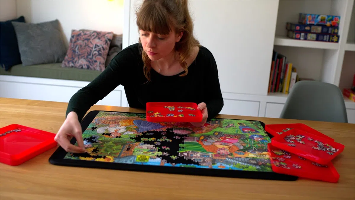 Jumbo - 17957 - portapuzzle tabellone Fino a 1000 Pezzi