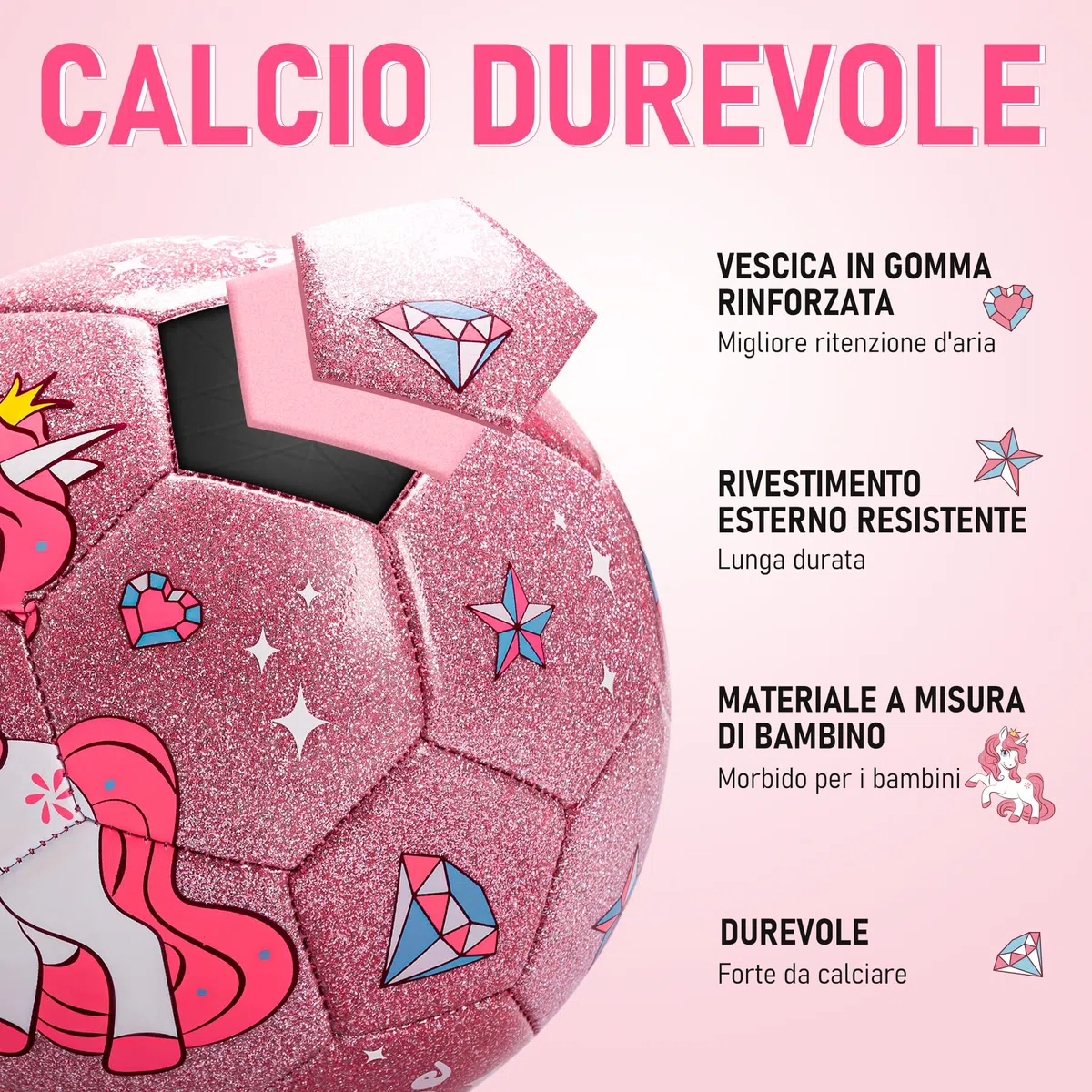 U&C Planet calcio taglia 3