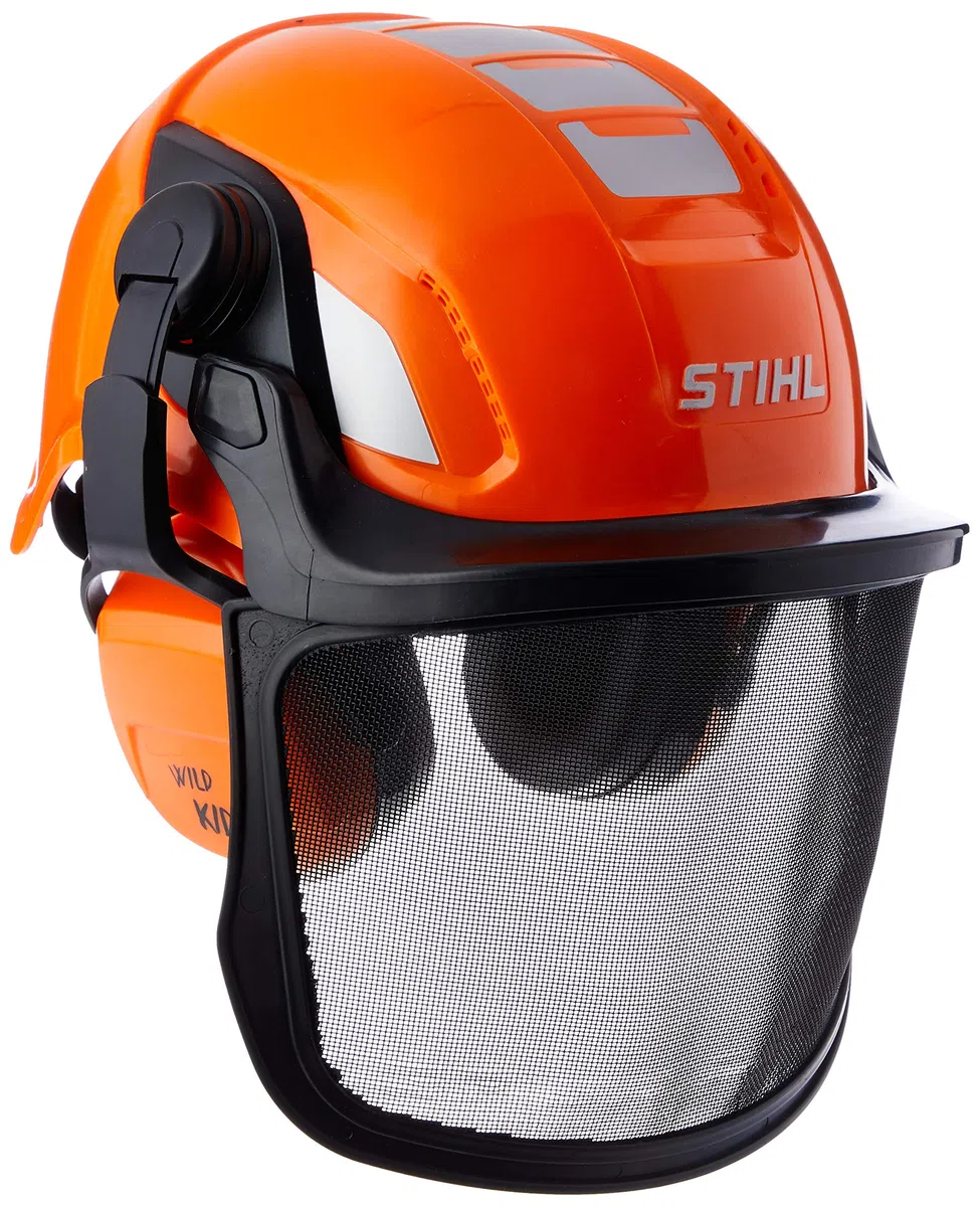 Stihl Unisex - Bambini Helmset für Kinder Cappello, Giocattolo Not Applicable, Orange, Einheitsgröße