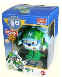 Academy Robocar Poli, giocattolo trasformabile Helly