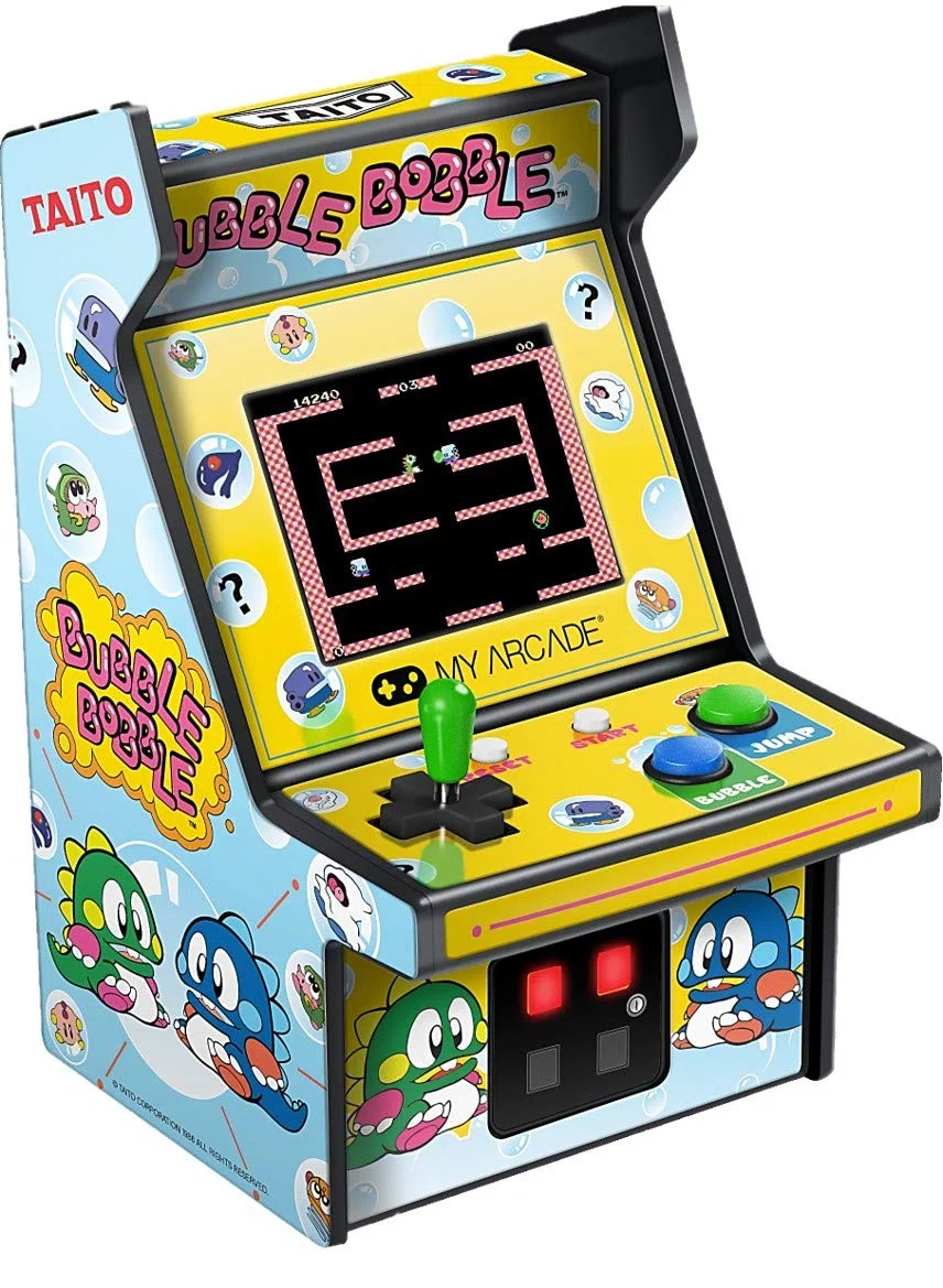 MICRO PLAYER 2,75" BUBBLE BOBBLE COLLECTIBLE RETRO