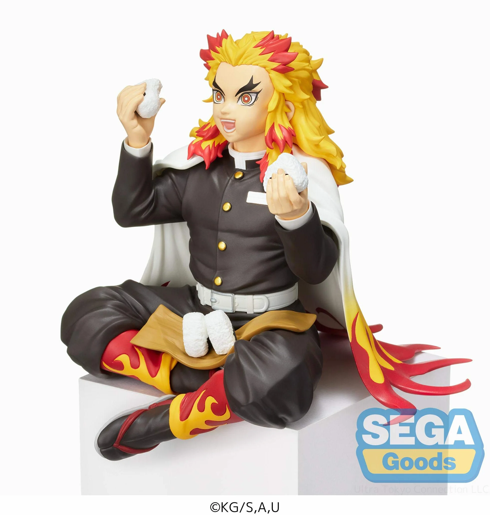 SEGA Demon Slayer: Kimetsu no Yaiba Kyojuro Rengoku Premium Perching Figure