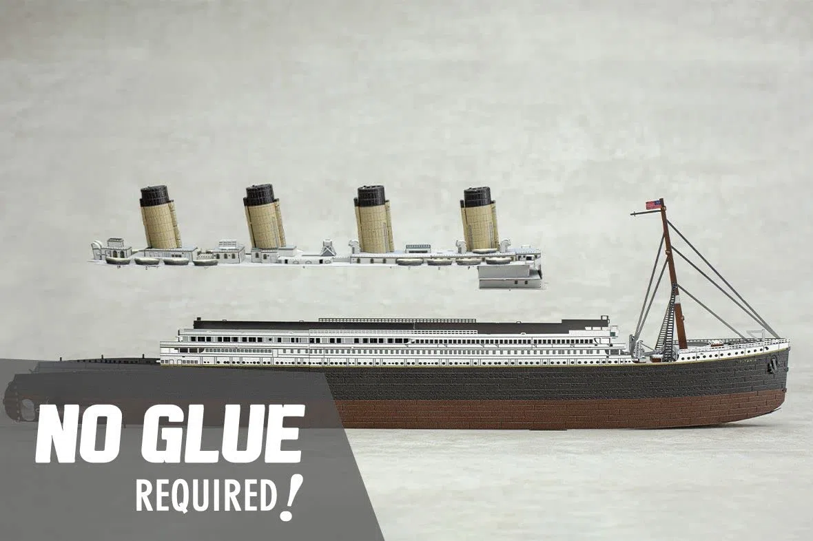 Metal Earth Serie Premium RMS Titanic Ship 3D Metal Model Kit Fascinations